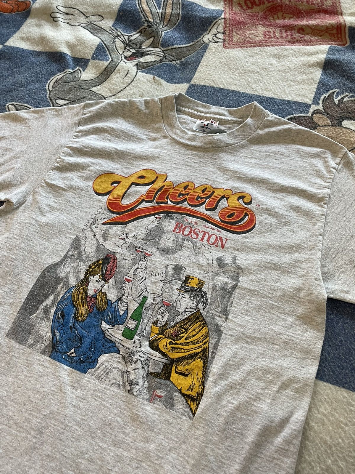 Vintage Vintage cheers Boston tee Size US L / EU 52-54 / 3 - 2 Thumbnail