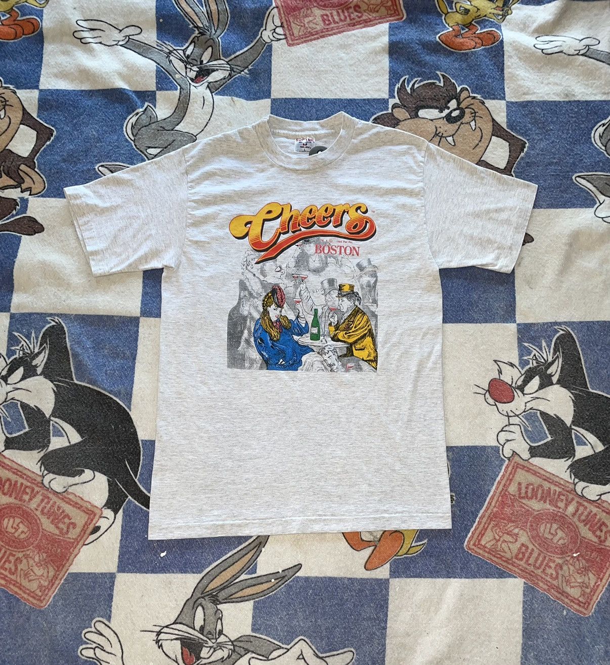 Vintage Vintage cheers Boston tee Size US L / EU 52-54 / 3 - 1 Thumbnail