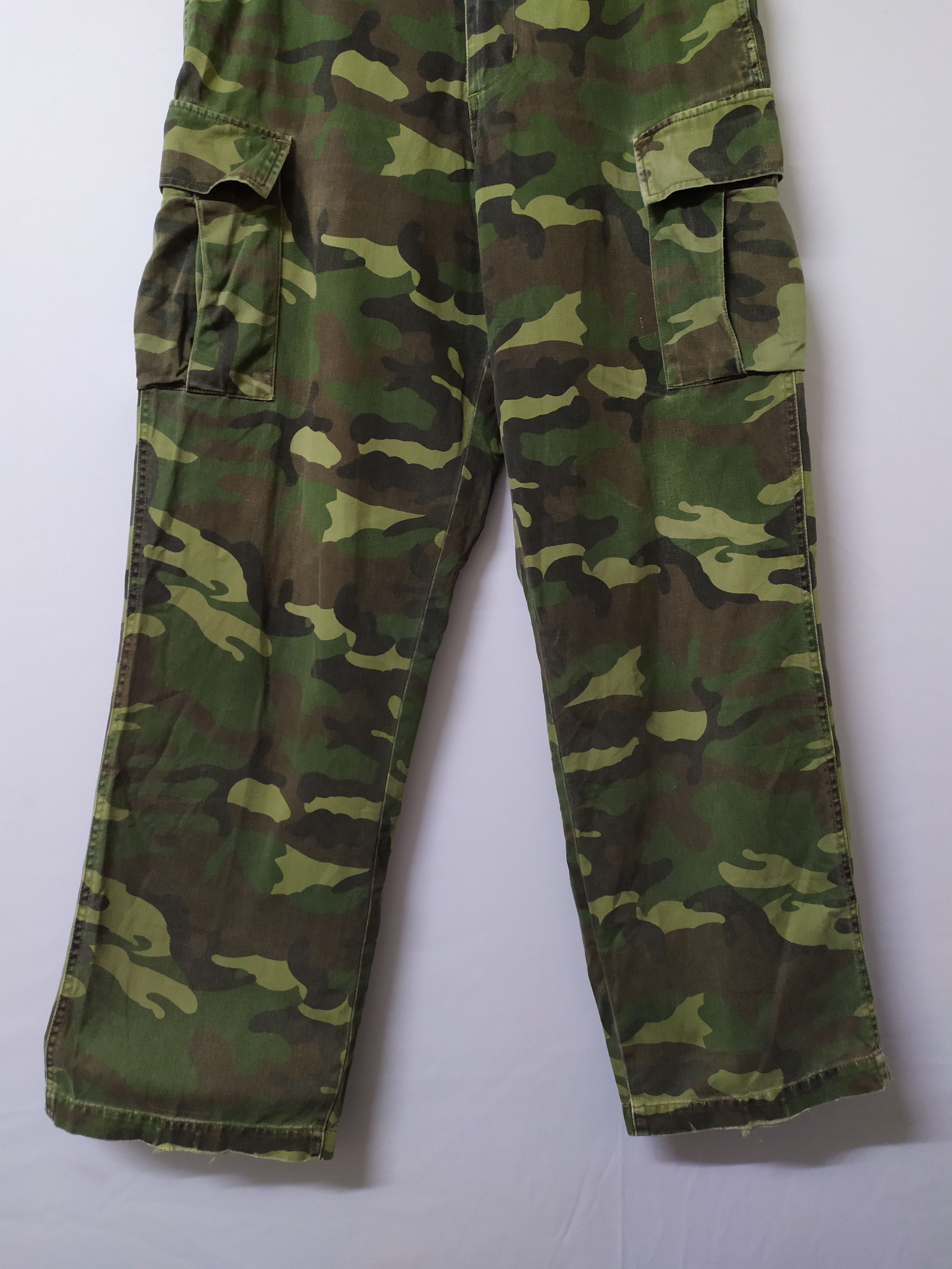 Japanese Brand × Vintage Vintage Oak pointe Camo pants Cargo Size US 30 / EU 46 - 3 Thumbnail