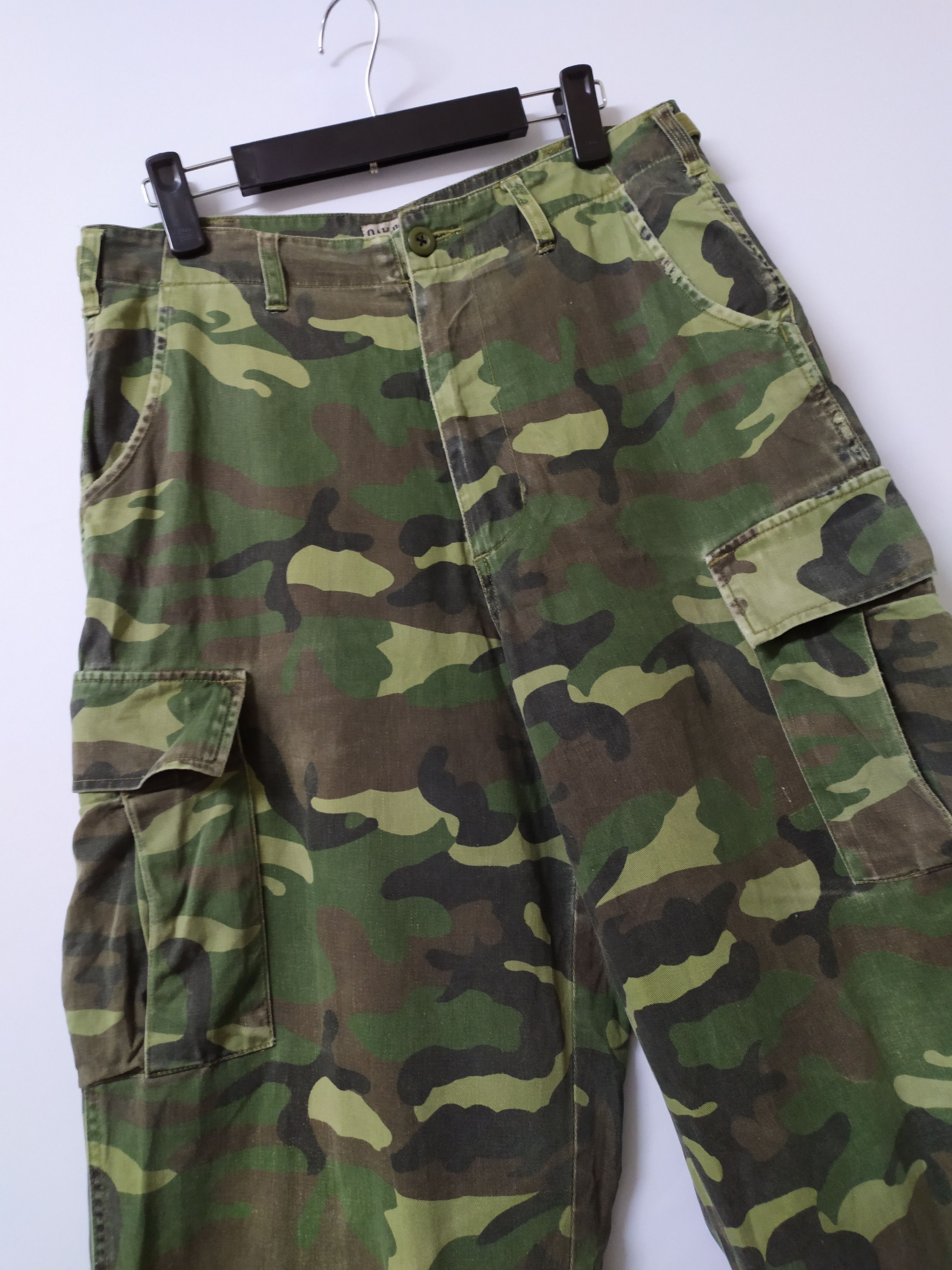 Japanese Brand × Vintage Vintage Oak pointe Camo pants Cargo Size US 30 / EU 46 - 5 Thumbnail