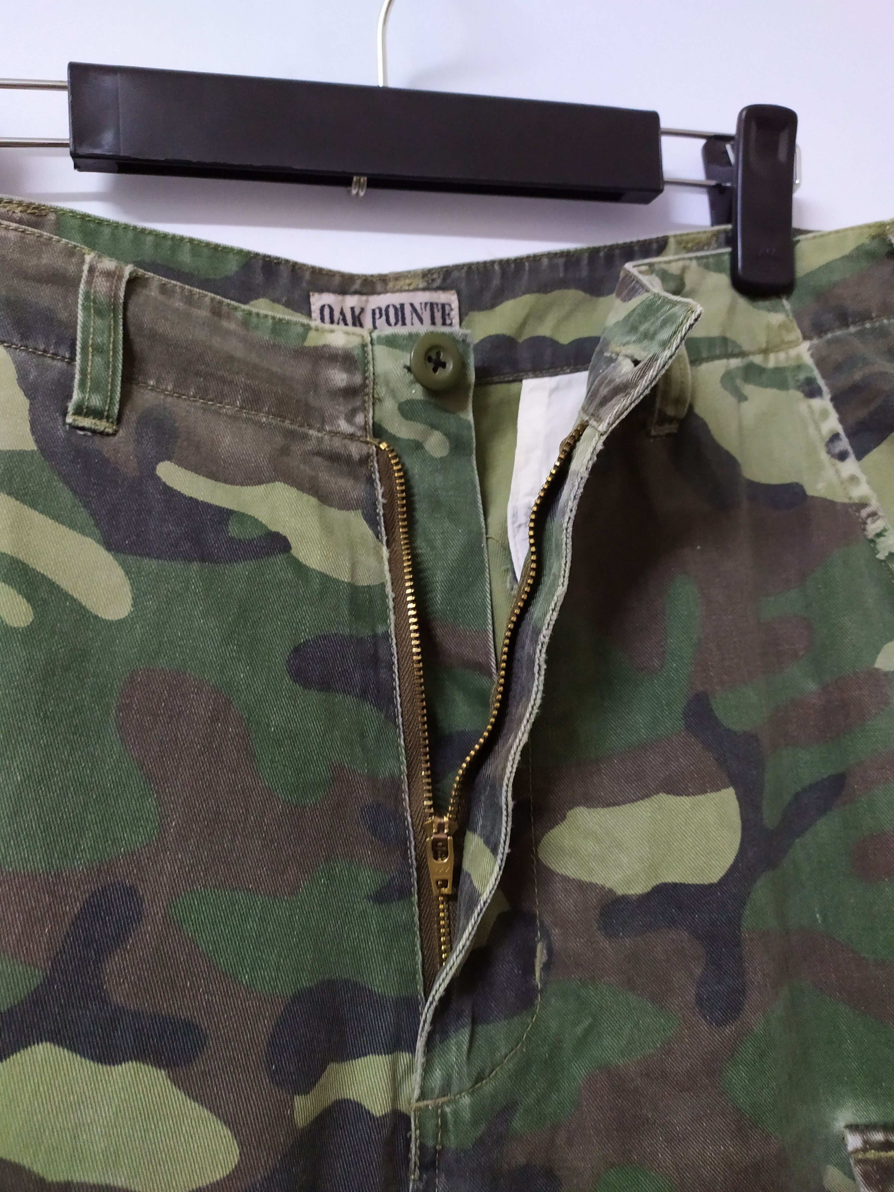 Japanese Brand × Vintage Vintage Oak pointe Camo pants Cargo Size US 30 / EU 46 - 8 Thumbnail