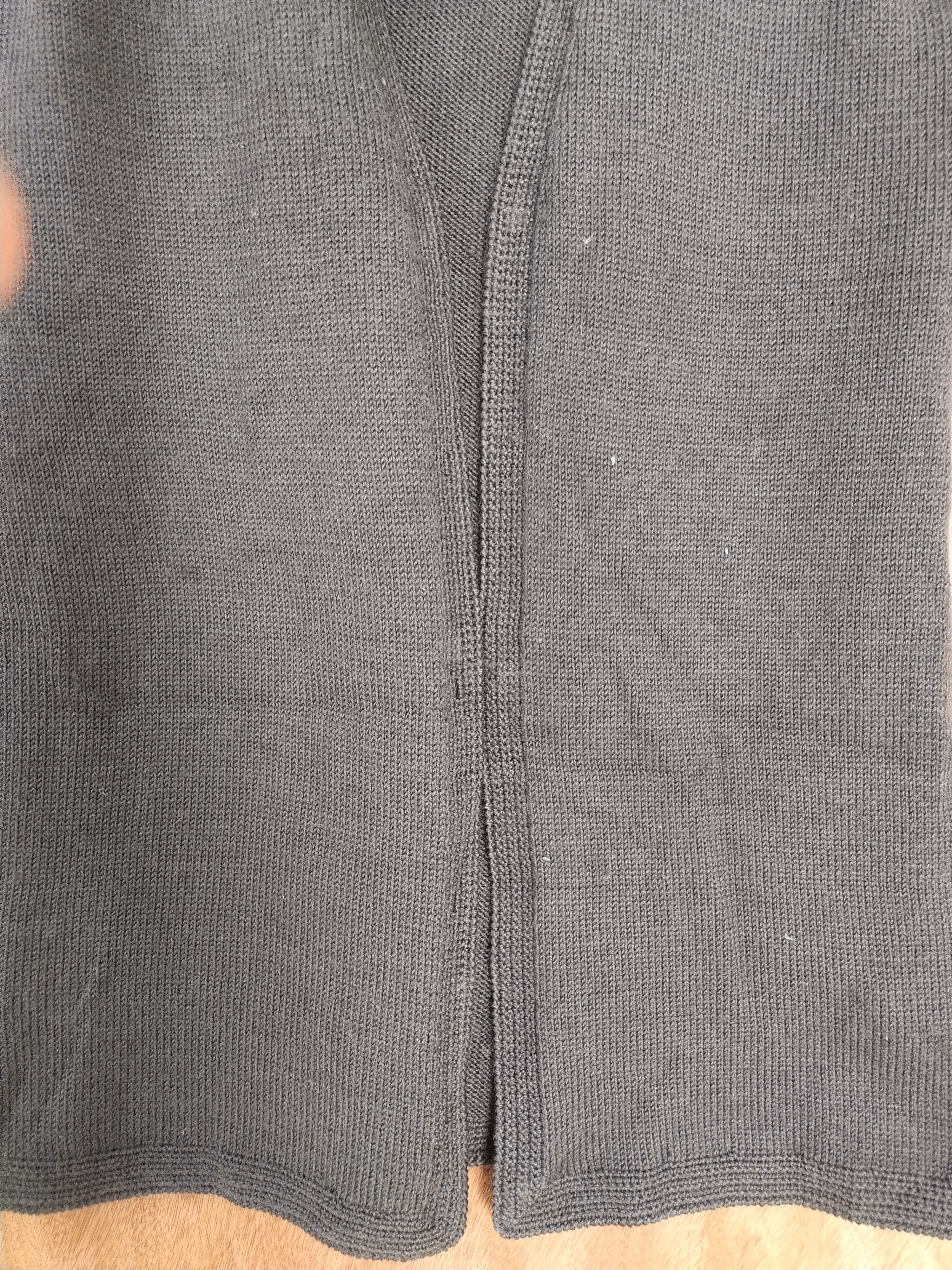 Japanese Brand Japan Gray knitwear cardigan vintage vest sleeveless #S192 Size S / US 4 / IT 40 - 3 Thumbnail