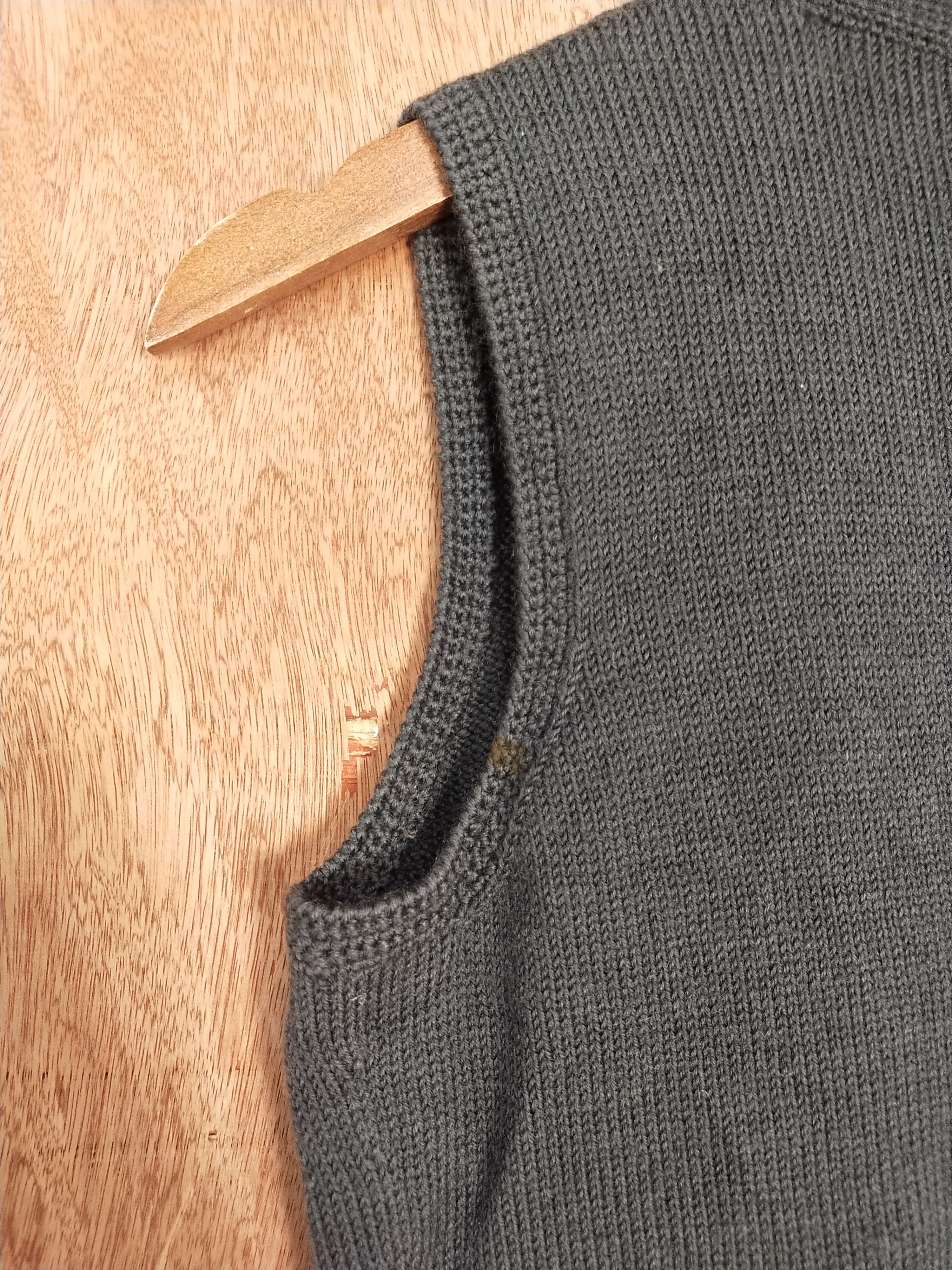 Japanese Brand Japan Gray knitwear cardigan vintage vest sleeveless #S192 Size S / US 4 / IT 40 - 10 Thumbnail
