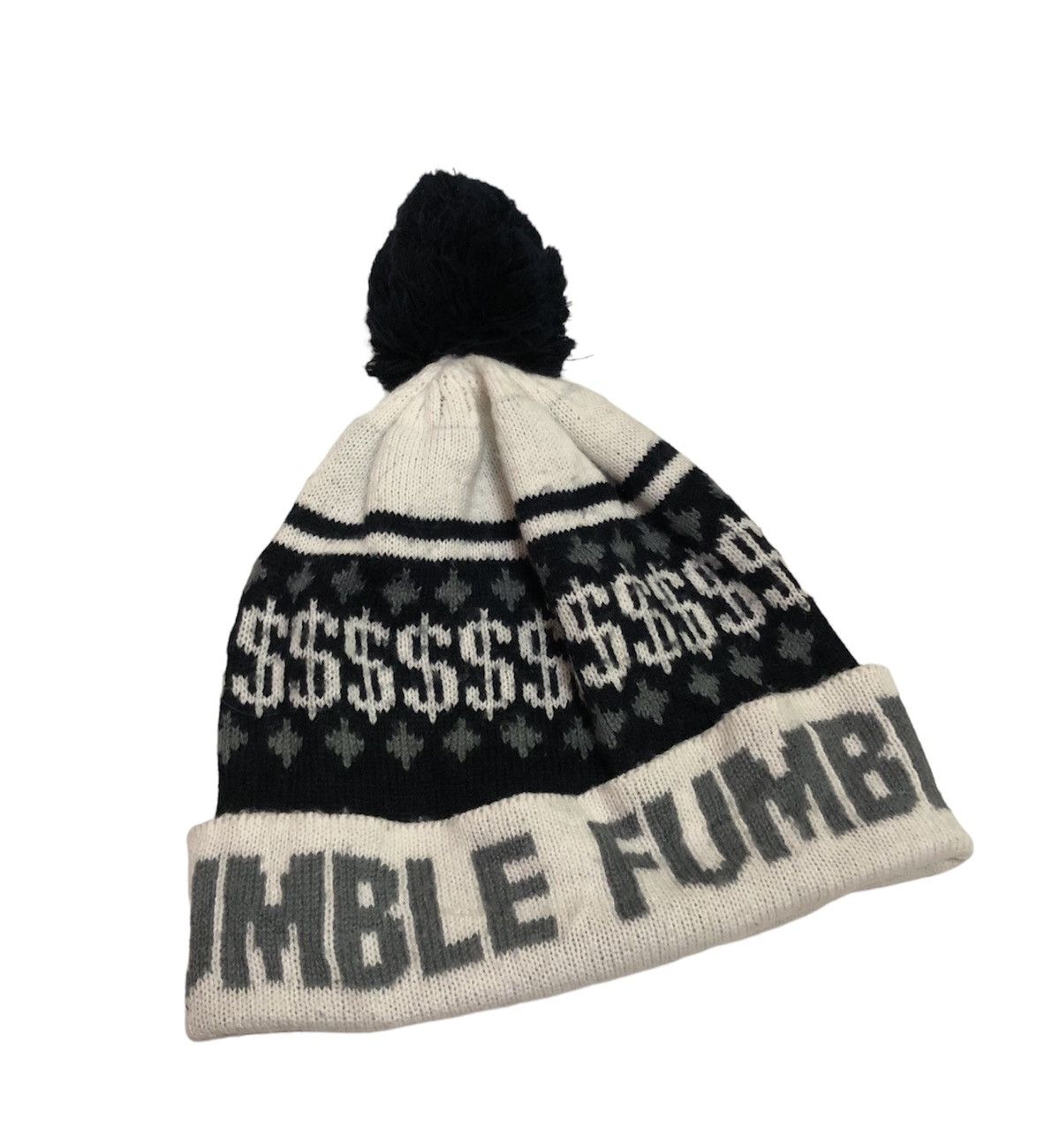 Hysteric Glamour × Japanese Brand Winter hats / Beanie Hat Fumble Brand Nice Design $ Logo Size ONE SIZE - 2 Thumbnail
