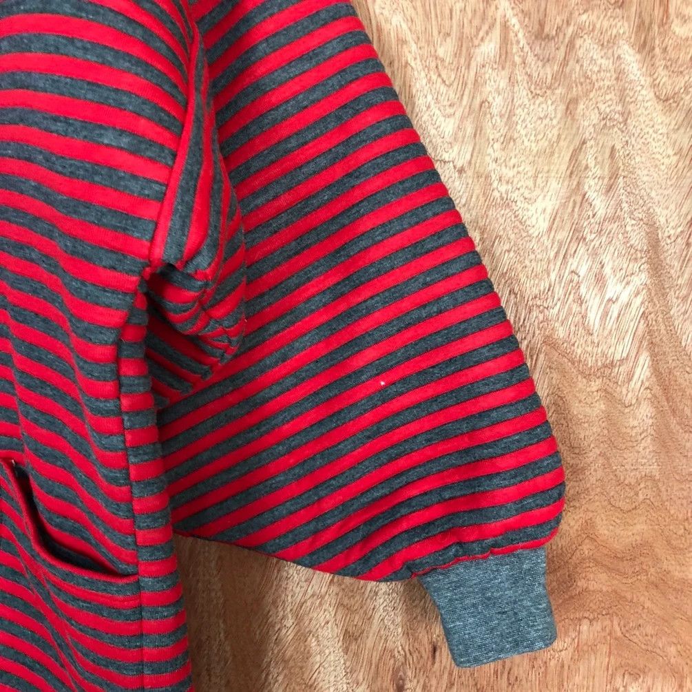OVER THE STRiPES DL Dop Stripe Red cardigan sweater japan like cobain #1675 Size US S / EU 44-46 / 1 - 12 Thumbnail