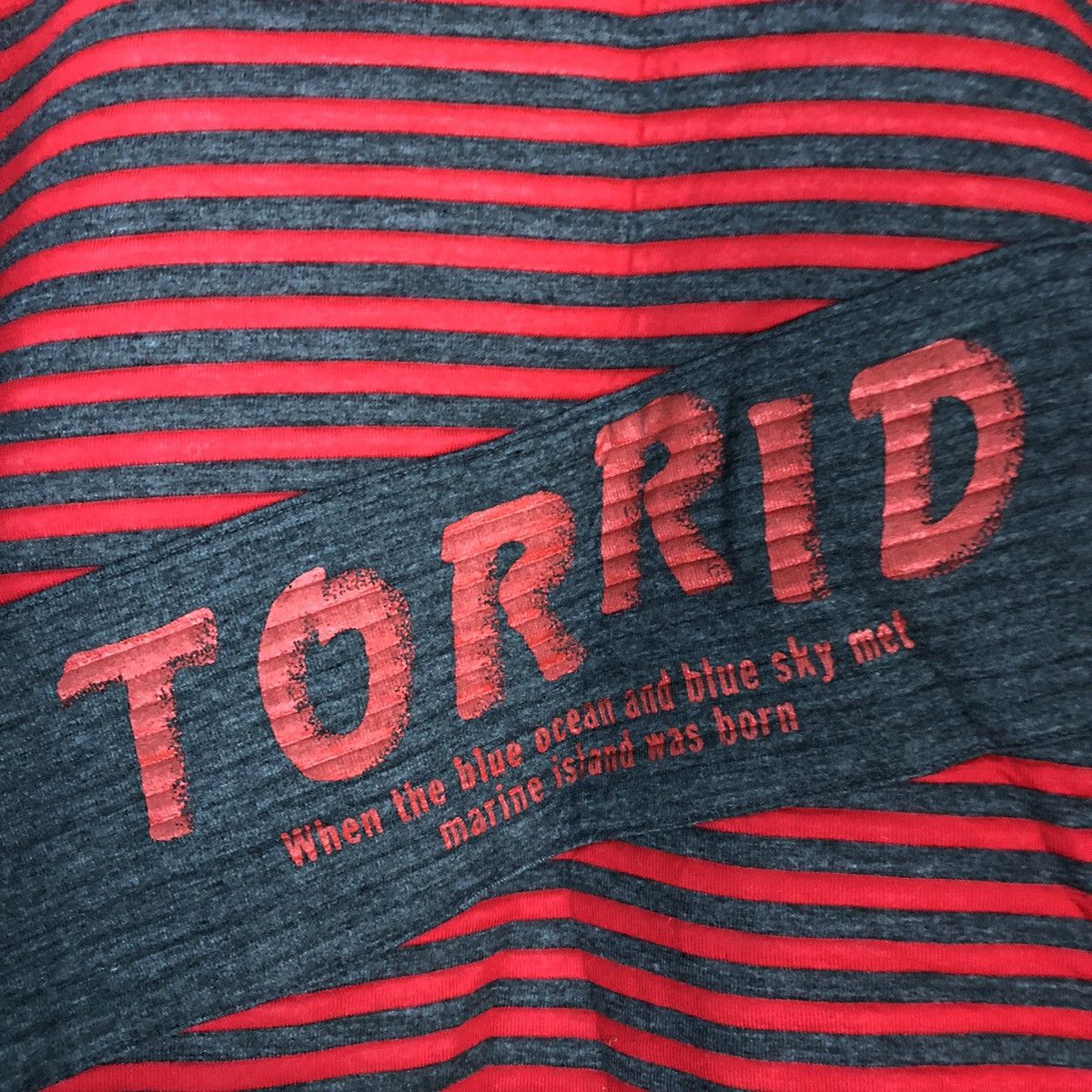 OVER THE STRiPES DL Dop Stripe Red cardigan sweater japan like cobain #1675 Size US S / EU 44-46 / 1 - 4 Thumbnail