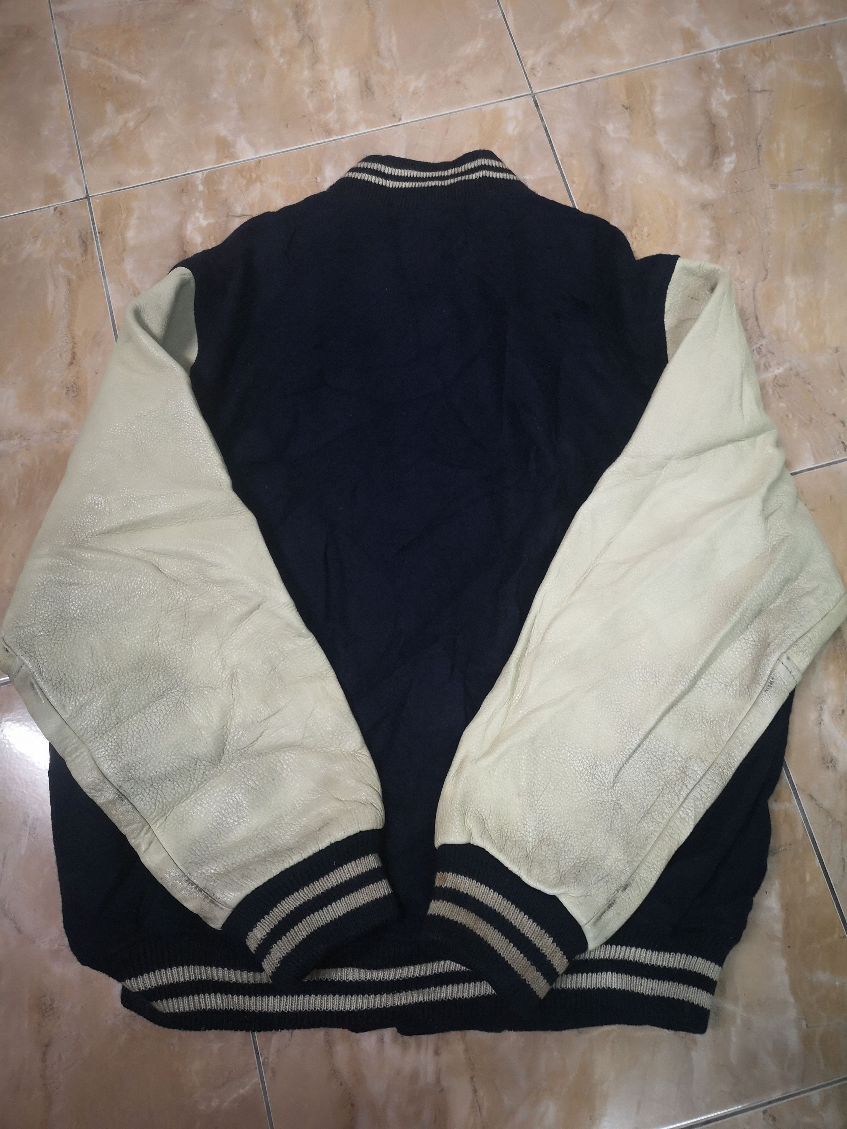Vintage Vintage Botani Varsity wool/sleeve Leather Size US L / EU 52-54 / 3 - 6 Thumbnail