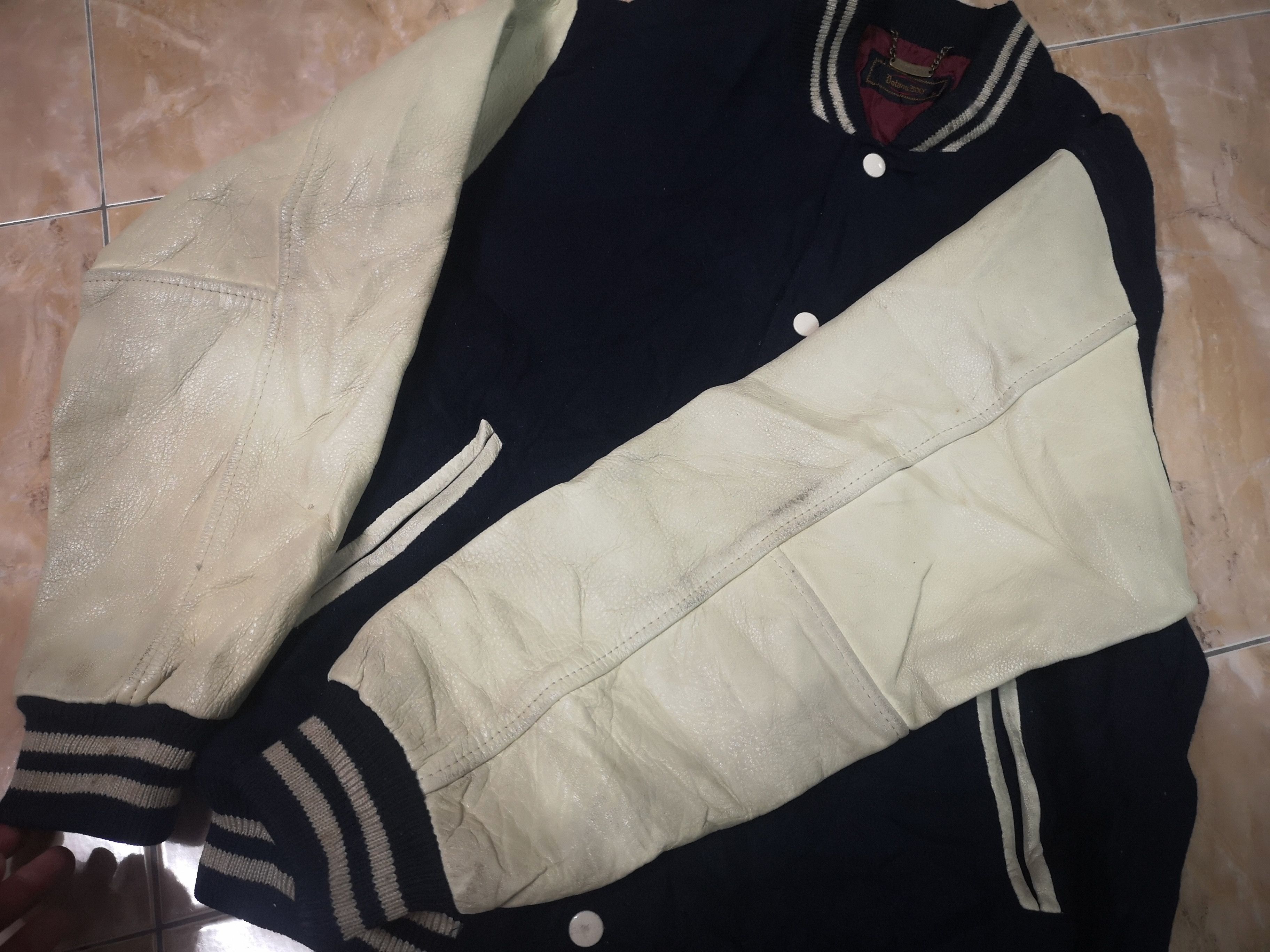 Vintage Vintage Botani Varsity wool/sleeve Leather Size US L / EU 52-54 / 3 - 9 Thumbnail