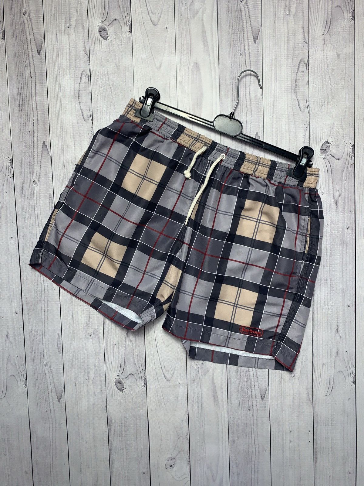 Vintage Barbour shorts plaid size M