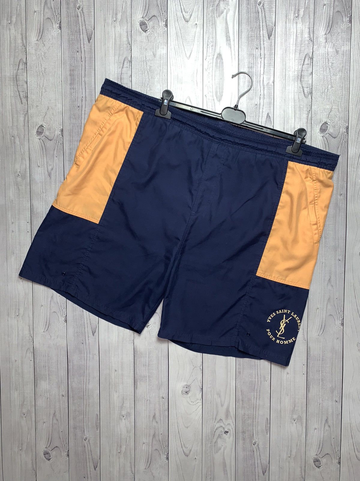 Vintage × Yves Saint Laurent Vintage shorts Yves Saint Laurent size XXL/XXXL logo Size US 40 / EU 56 - 2 Thumbnail
