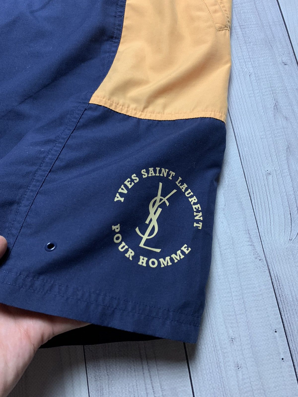 Vintage × Yves Saint Laurent Vintage shorts Yves Saint Laurent size XXL/XXXL logo Size US 40 / EU 56 - 3 Thumbnail
