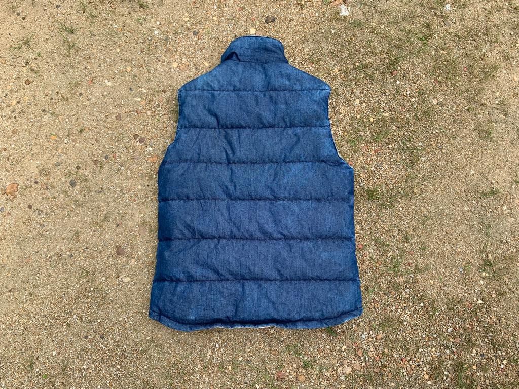 Blue Blue Japan × Japanese Brand × Vintage Blue/Blue Button Vest Size US M / EU 48-50 / 2 - 4 Thumbnail