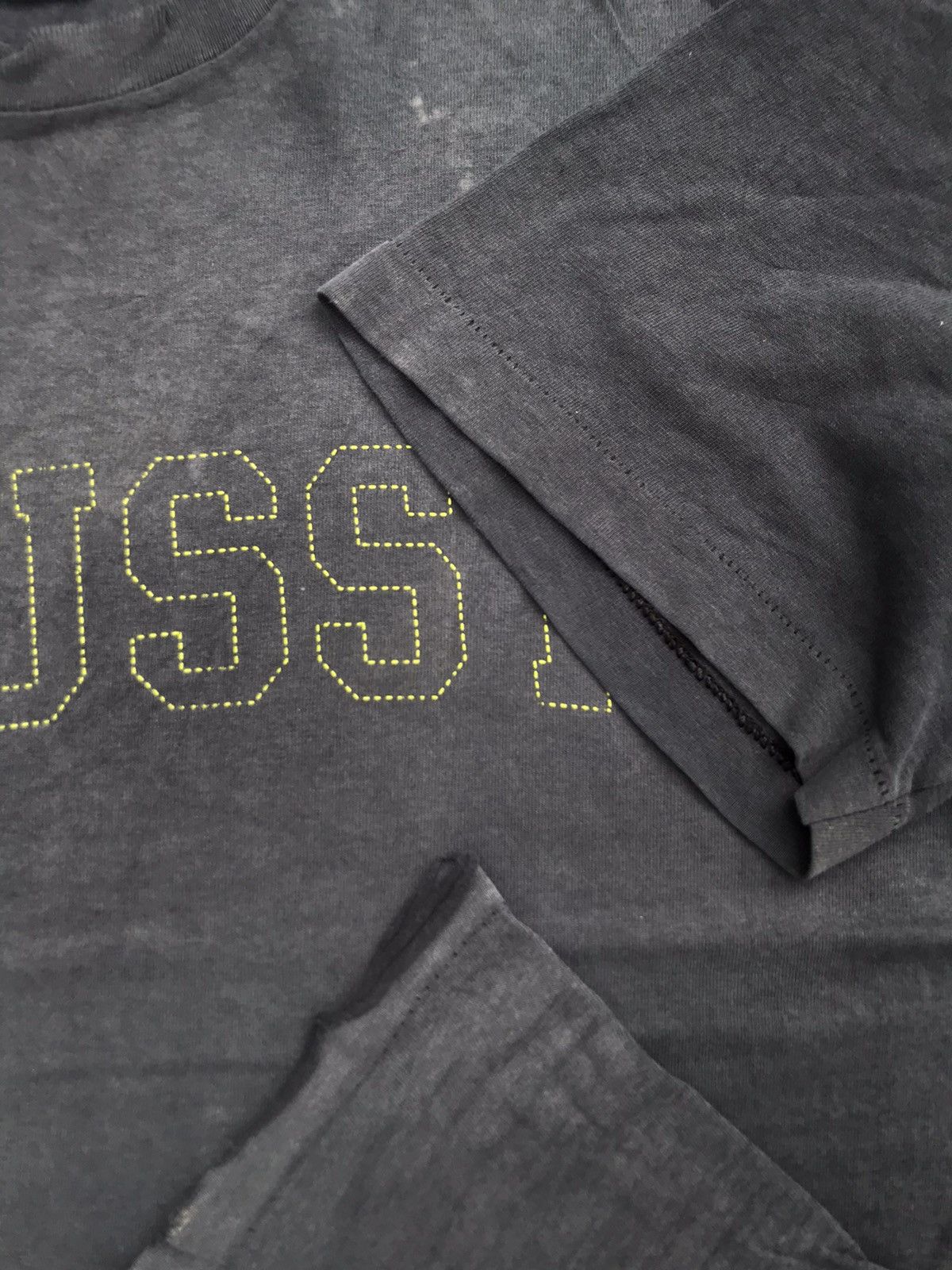 Stussy VINTAGE DISTRESSED 90’S STUSSY STITCHING PRINTED DESIGN Size US L / EU 52-54 / 3 - 4 Thumbnail
