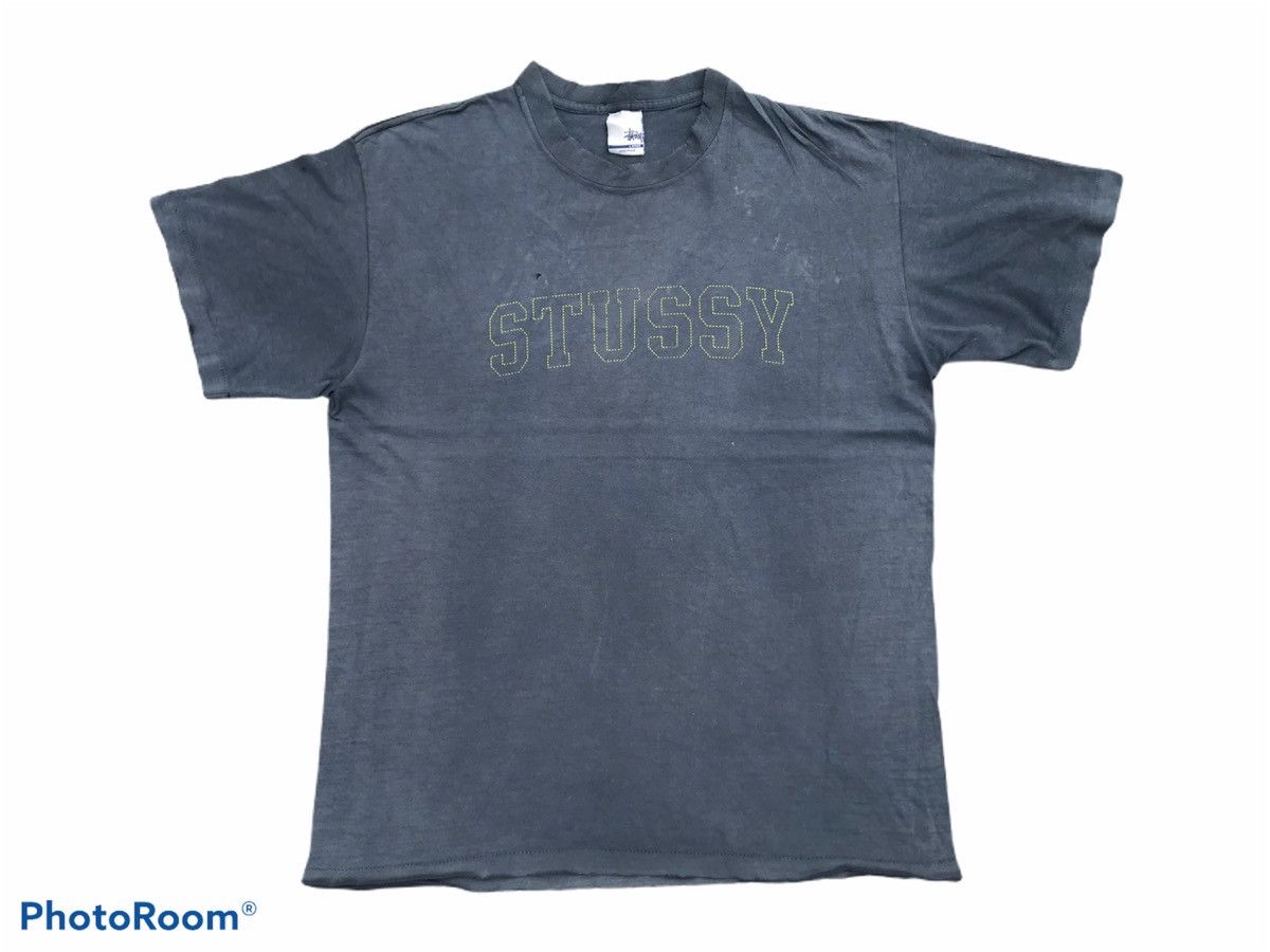 Stussy VINTAGE DISTRESSED 90’S STUSSY STITCHING PRINTED DESIGN Size US L / EU 52-54 / 3 - 1 Thumbnail
