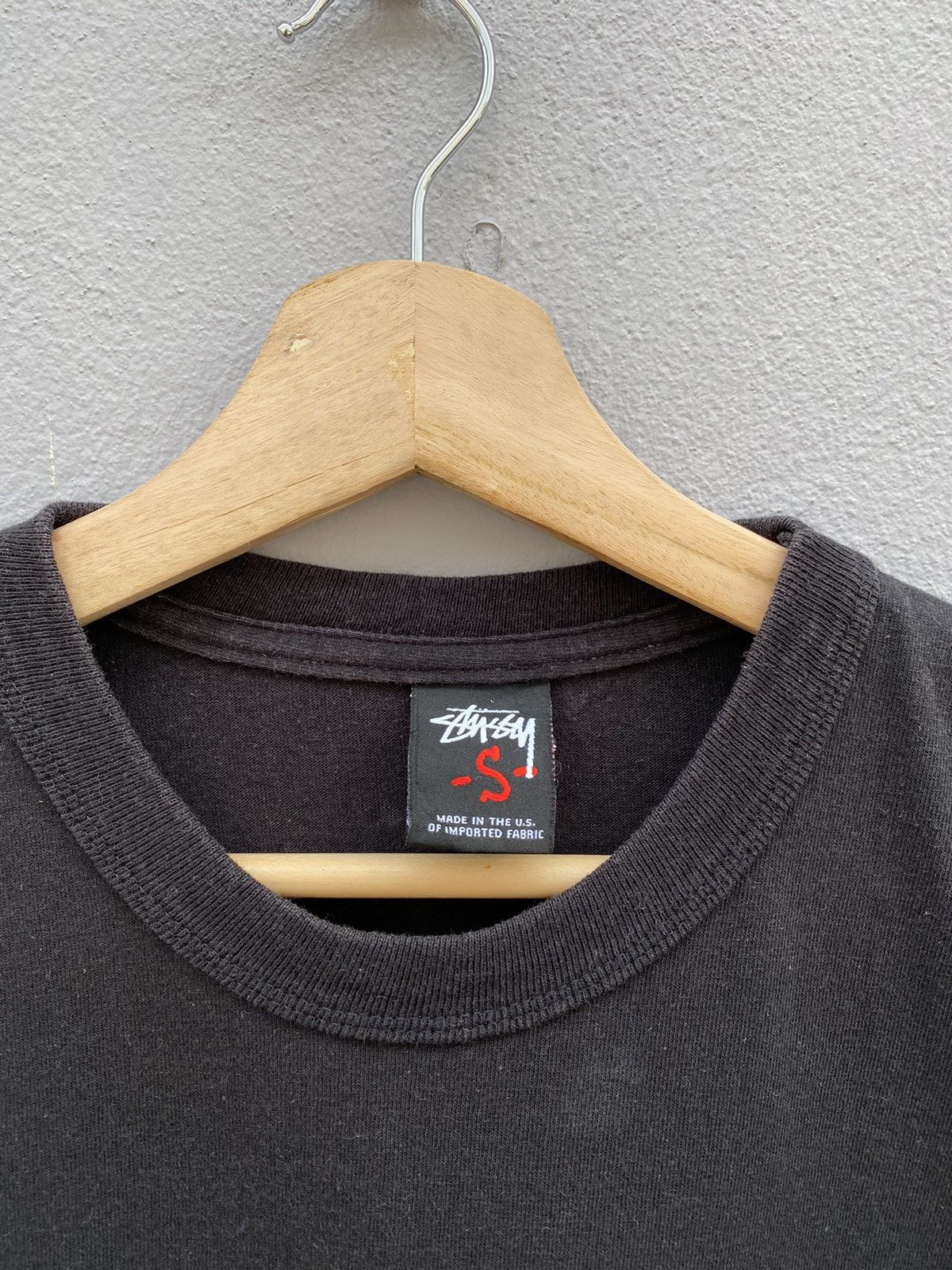 Stussy × Vintage vintage 2000s stussy x vespa scooter streetwear ls tee Size US M / EU 48-50 / 2 - 5 Thumbnail