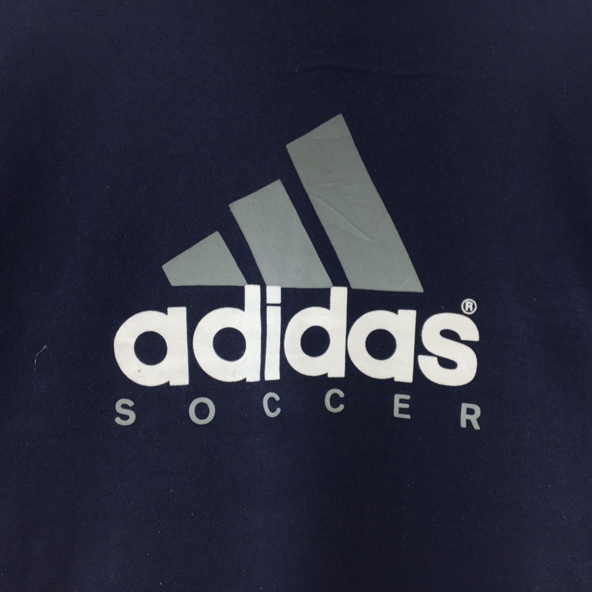 Adidas Vintage 90s Adidas Soccer Sweatshirt Big Logo Size US S / EU 44-46 / 1 - 6 Thumbnail