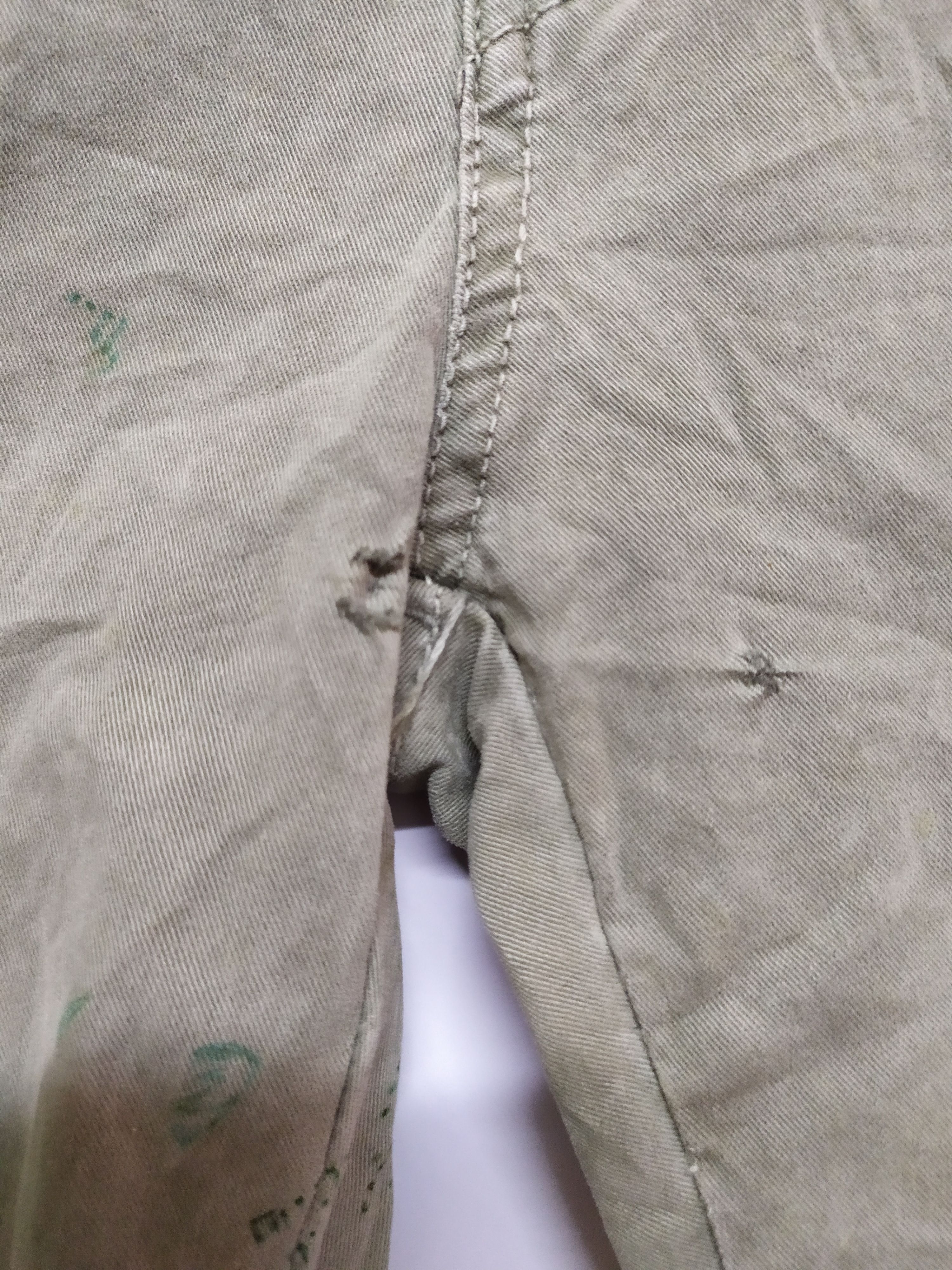 Japanese Brand × Vintage PURE RECYCLED CARGO PANTS/ FADED DISTRESSED SKINNY STYLE Size US 29 - 13 Thumbnail