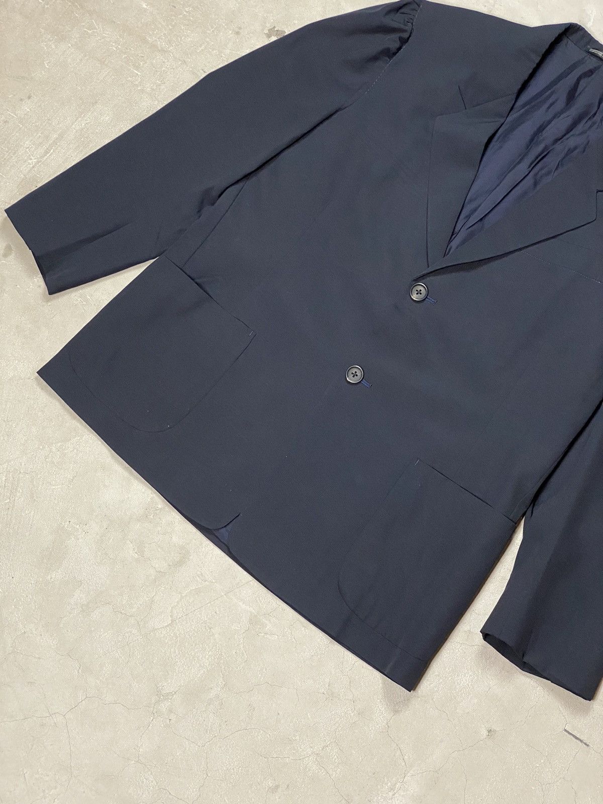Yohji Yamamoto Late 80’s Yohji Pour Homme Detailed Blazer Size US L / EU 52-54 / 3 - 4 Thumbnail