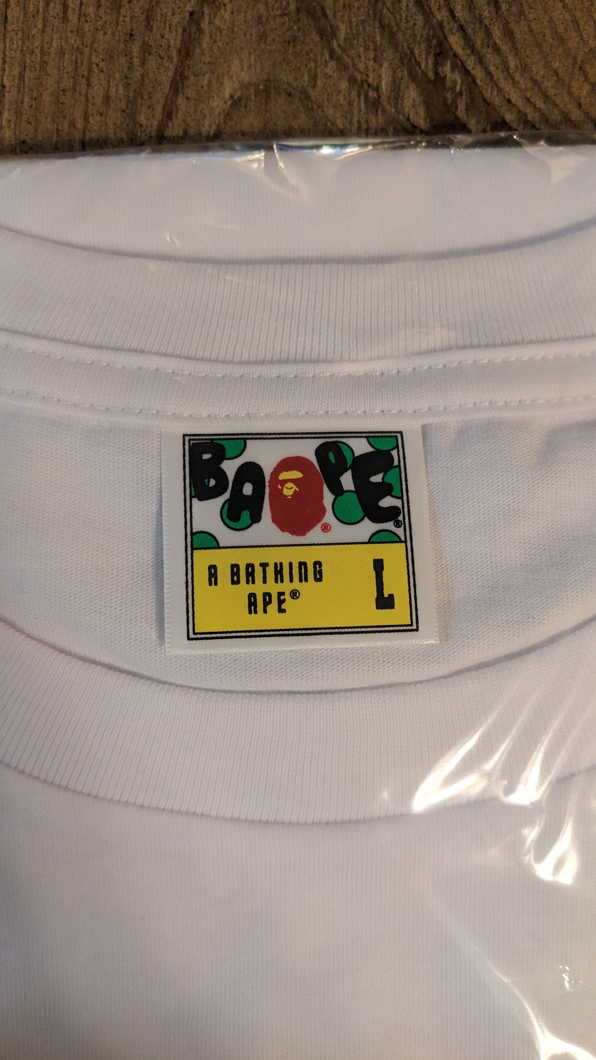 Bape Small Ape Head Logo Classic Tee Size US L / EU 52-54 / 3 - 4 Thumbnail