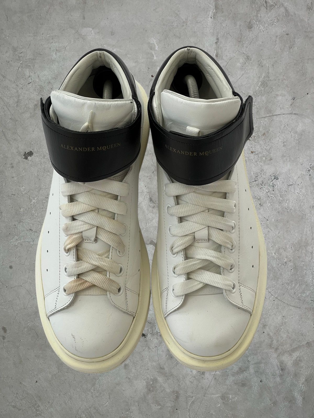Alexander McQueen Alexander McQueen Mid Top Sneakers Size US 11 / EU 44 - 3 Thumbnail