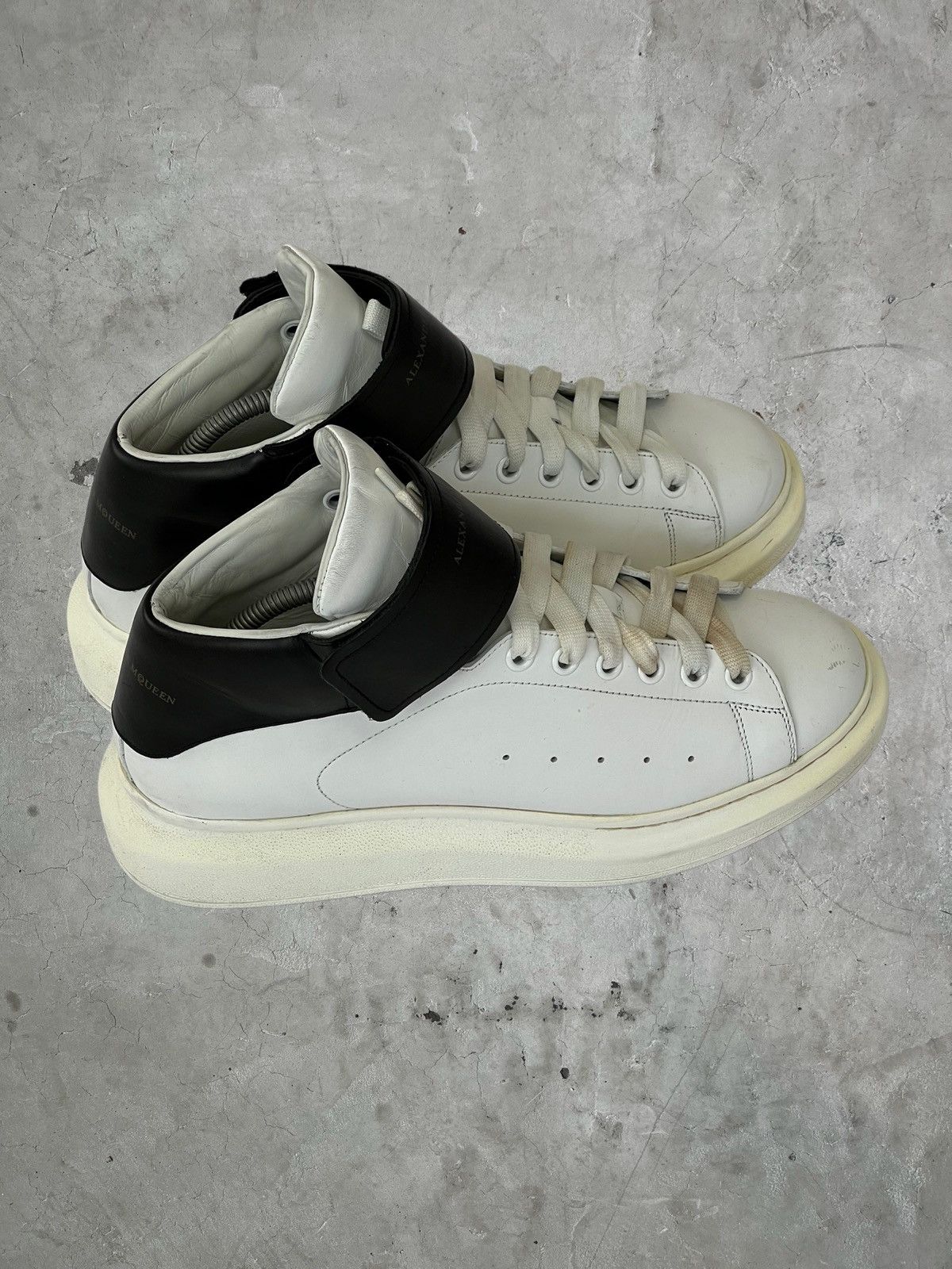 Alexander McQueen Alexander McQueen Mid Top Sneakers Size US 11 / EU 44 - 1 Thumbnail