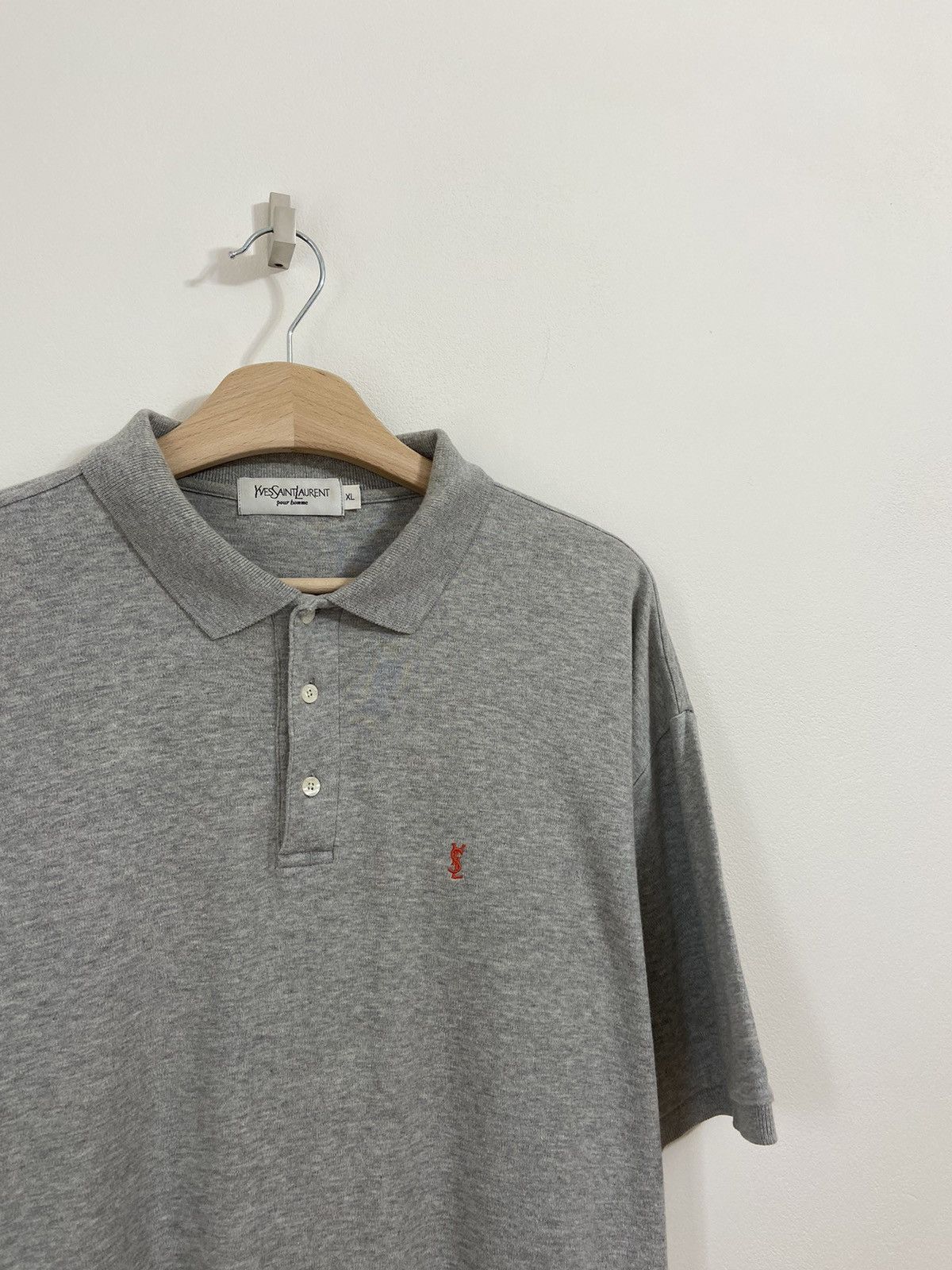 Yves Saint Laurent Yves Saint Laurent Polo Shirt Size US XL / EU 56 / 4 - 2 Thumbnail