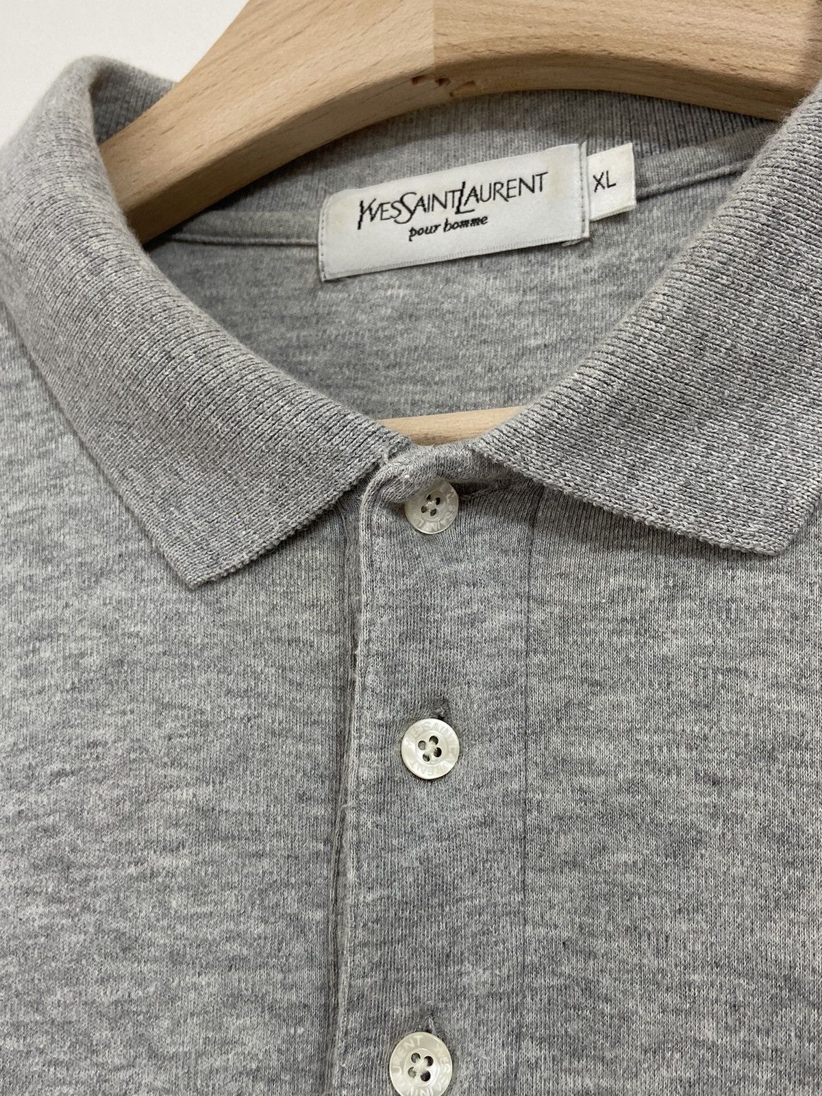 Yves Saint Laurent Yves Saint Laurent Polo Shirt Size US XL / EU 56 / 4 - 7 Thumbnail