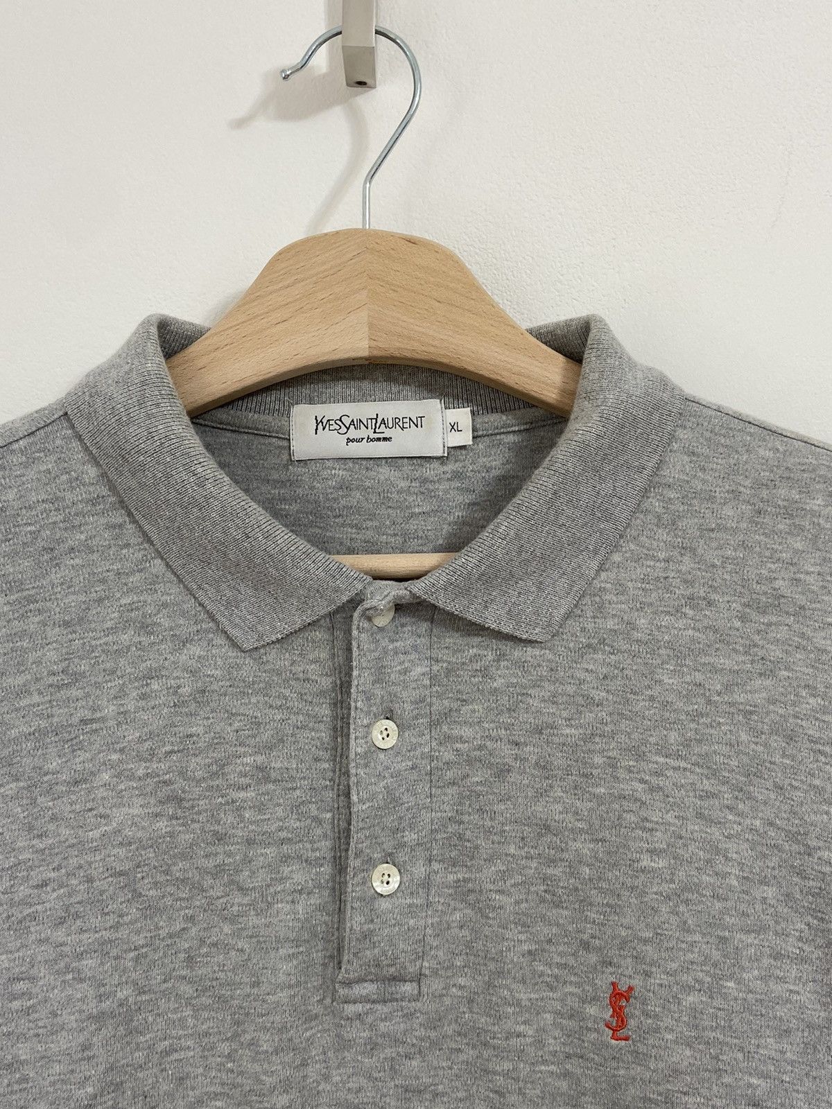 Yves Saint Laurent Yves Saint Laurent Polo Shirt Size US XL / EU 56 / 4 - 5 Thumbnail