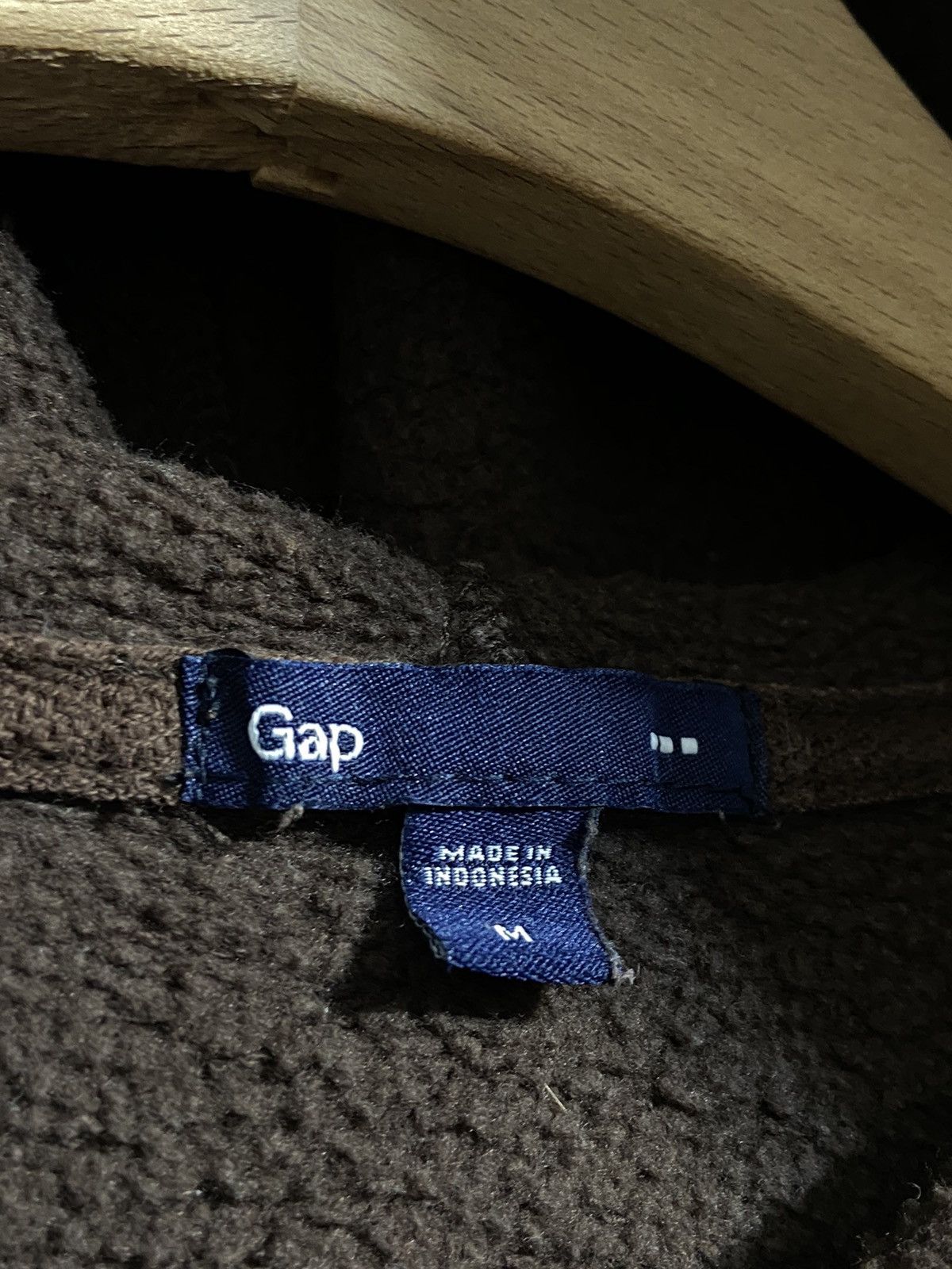 Gap Gap Vintage Hoodie Brown Size US M / EU 48-50 / 2 - 6 Thumbnail