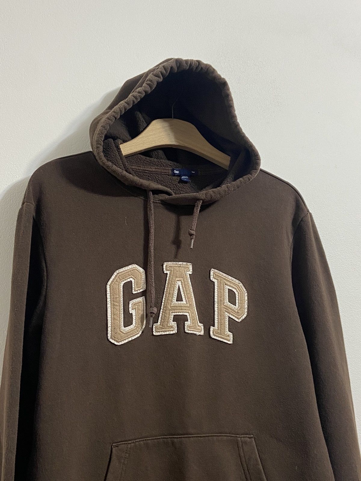 Gap Gap Vintage Hoodie Brown Size US M / EU 48-50 / 2 - 15 Thumbnail