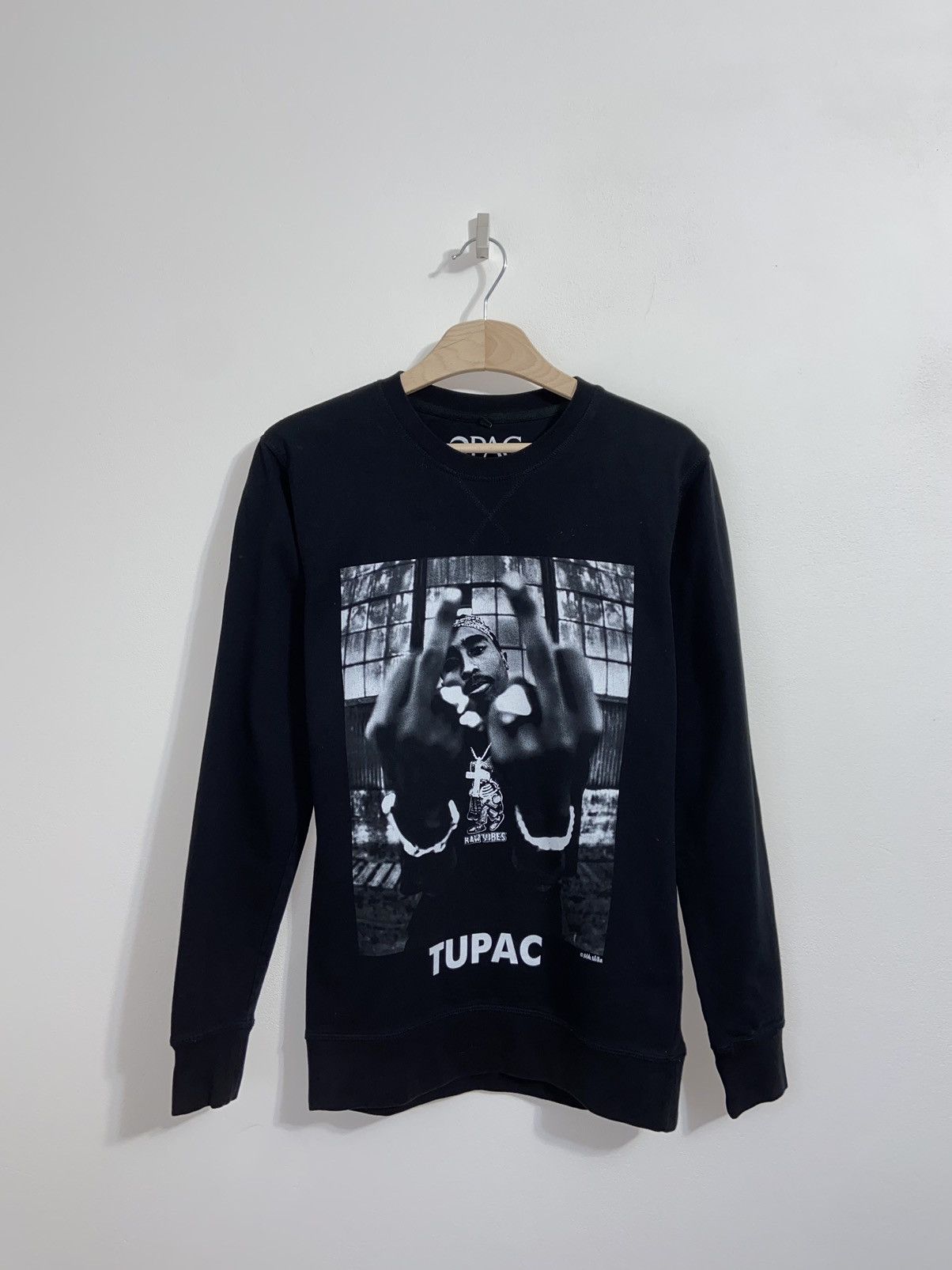 Rap Tees Vintage Tupac Sweatshirt S Size Size US S / EU 44-46 / 1 - 1 Thumbnail