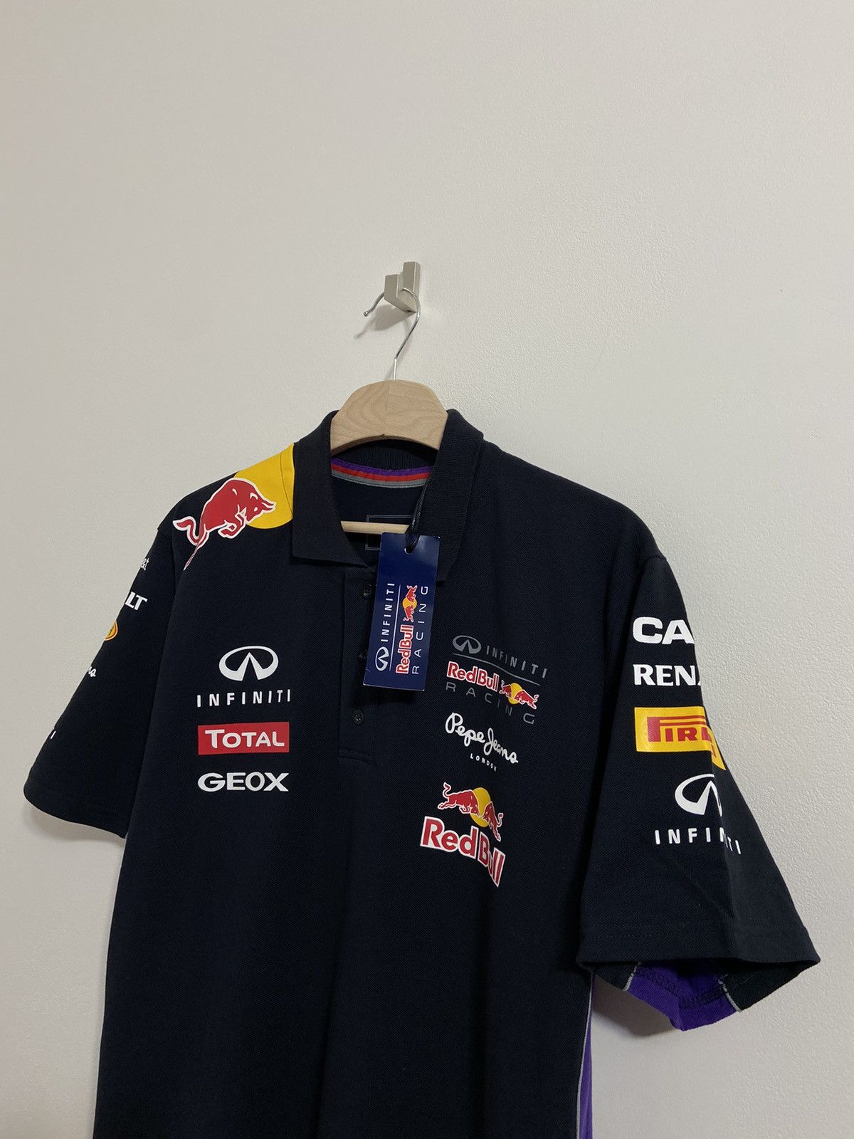 Pepe Jeans VINTAGE INFINITI RED BULL RACING TEAM PEPE JEANS TEE SHIRT Size US XL / EU 56 / 4 - 3 Thumbnail