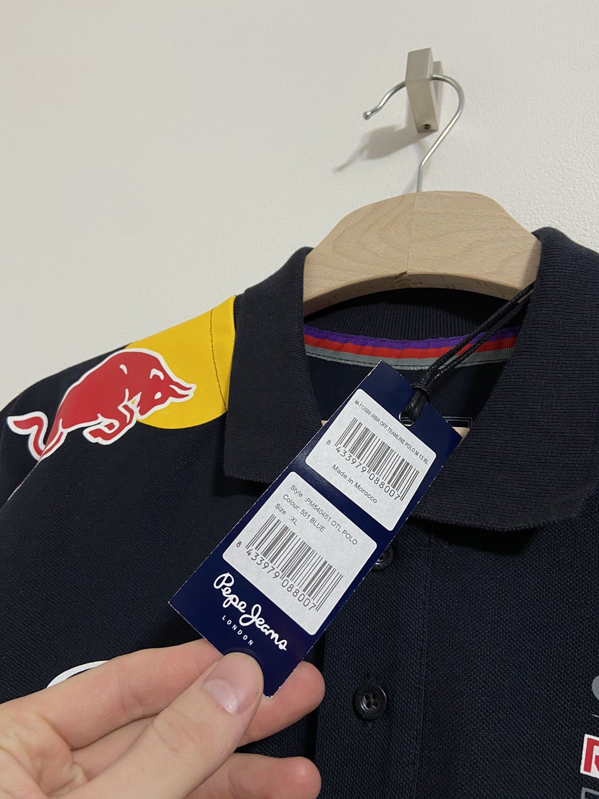 Pepe Jeans VINTAGE INFINITI RED BULL RACING TEAM PEPE JEANS TEE SHIRT Size US XL / EU 56 / 4 - 6 Thumbnail