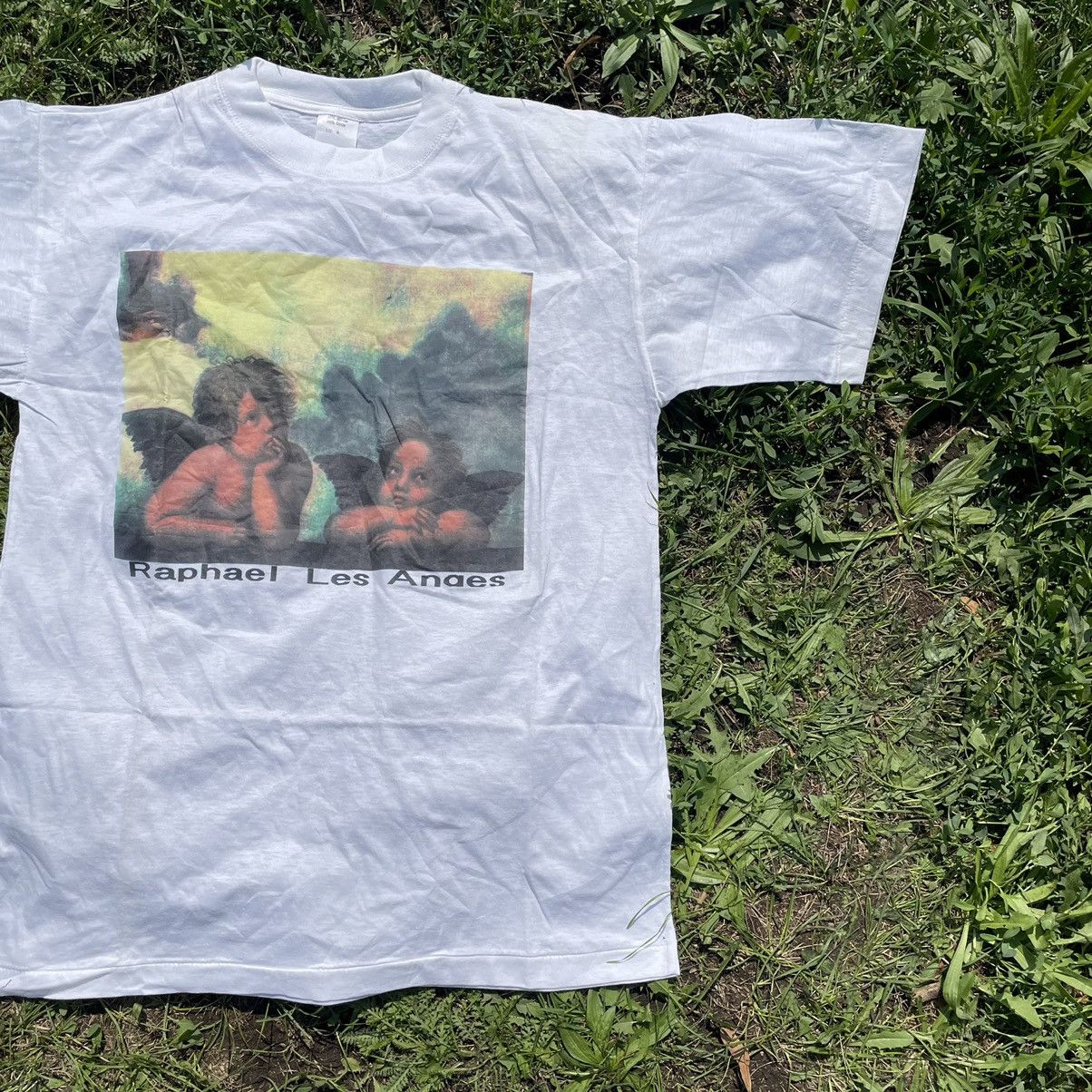 Vintage Vintage 90s Religion Graphic Tee Sun Faded Streetwear Slim M Size US M / EU 48-50 / 2 - 3 Thumbnail