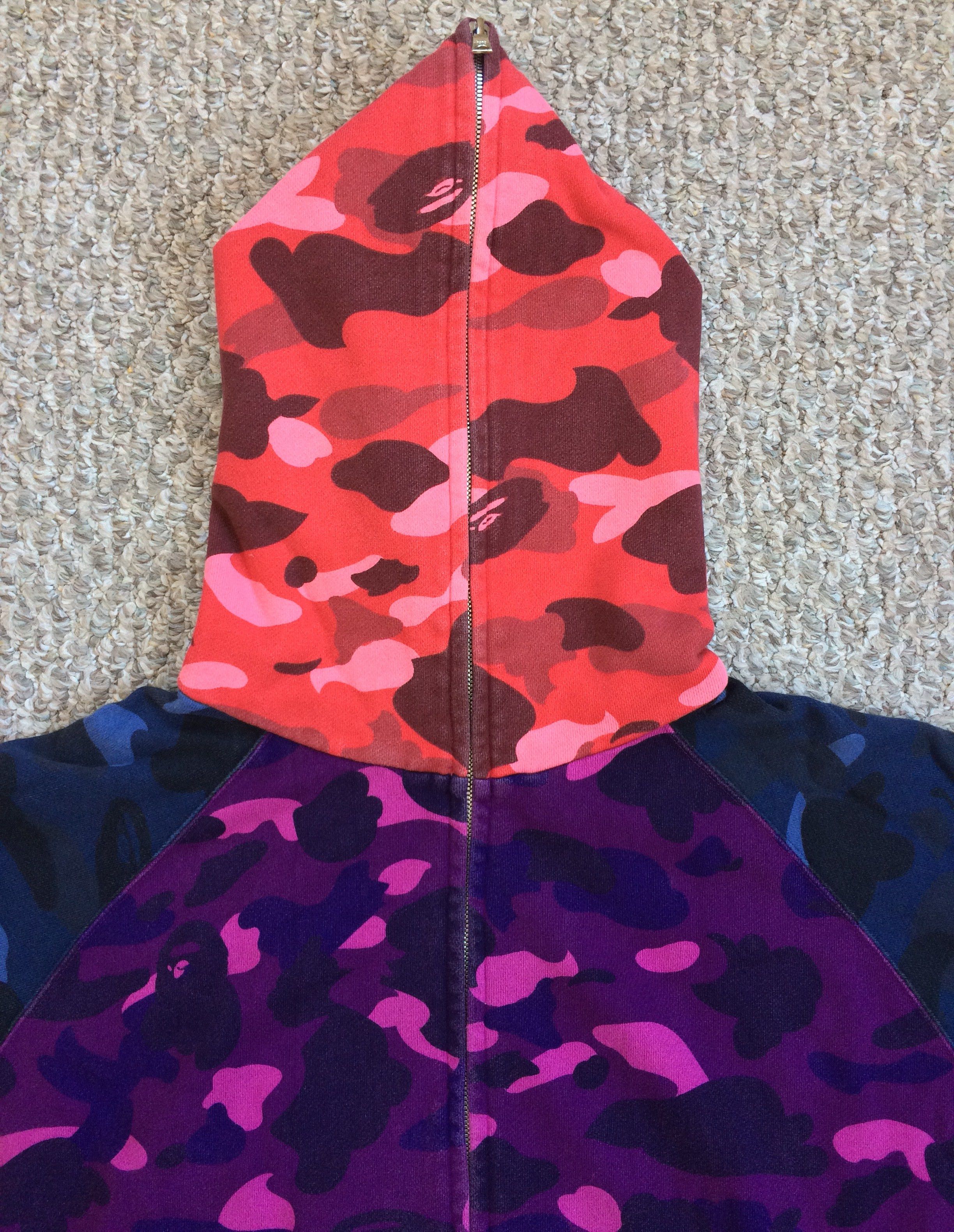 Bape F/W 2005 Bape Crazy Camo Hoodie Size US XL / EU 56 / 4 - 2 Thumbnail