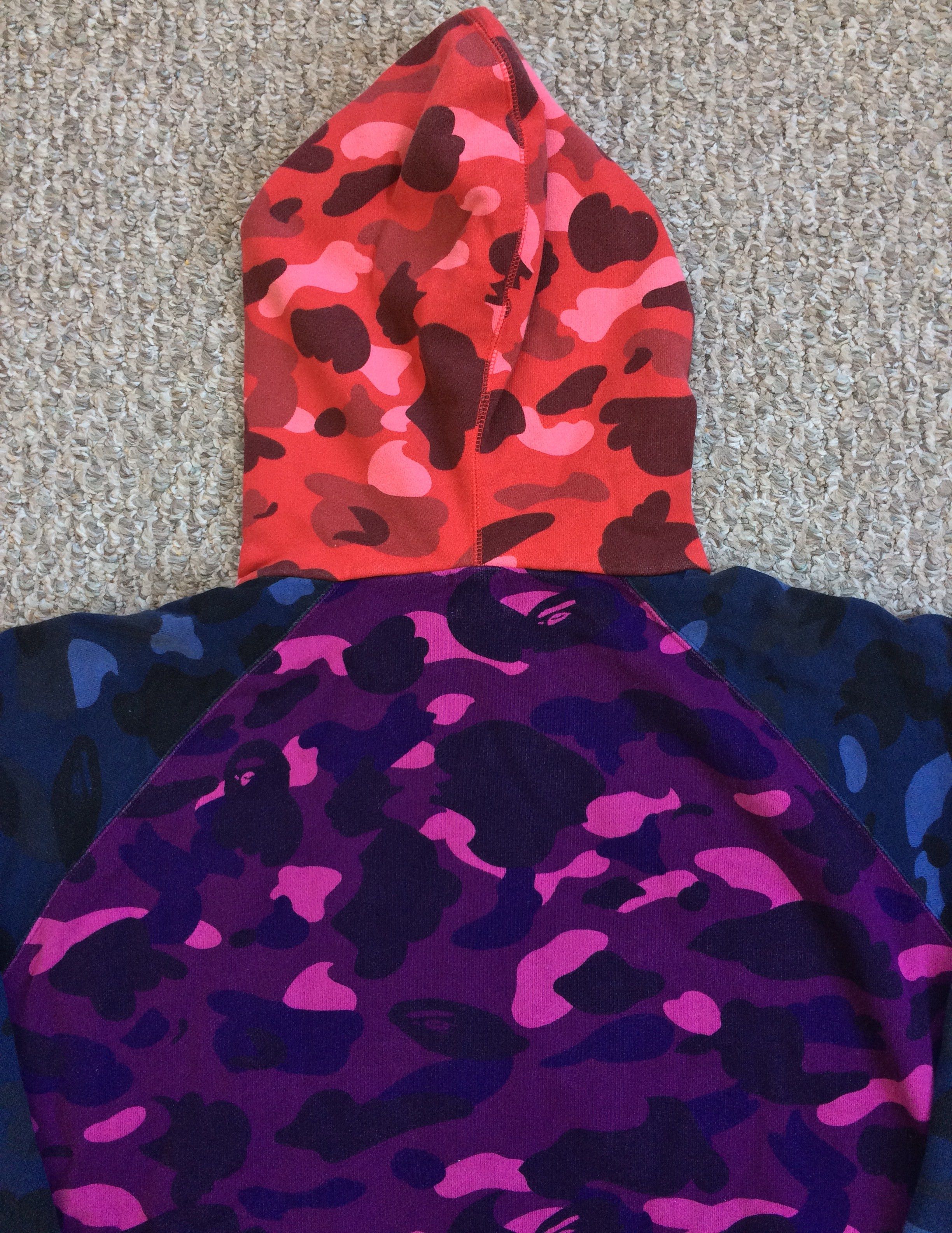 Bape F/W 2005 Bape Crazy Camo Hoodie Size US XL / EU 56 / 4 - 8 Thumbnail
