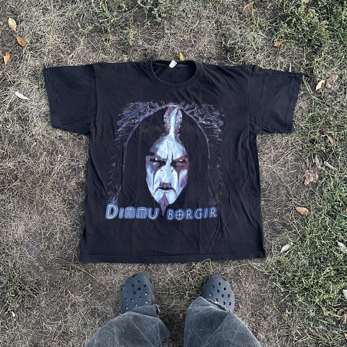 Vintage Vintage Y2K Graphic Tee Dark Horror Skull Streetwear Boxy XL Size US XL / EU 56 / 4 - 1 Thumbnail