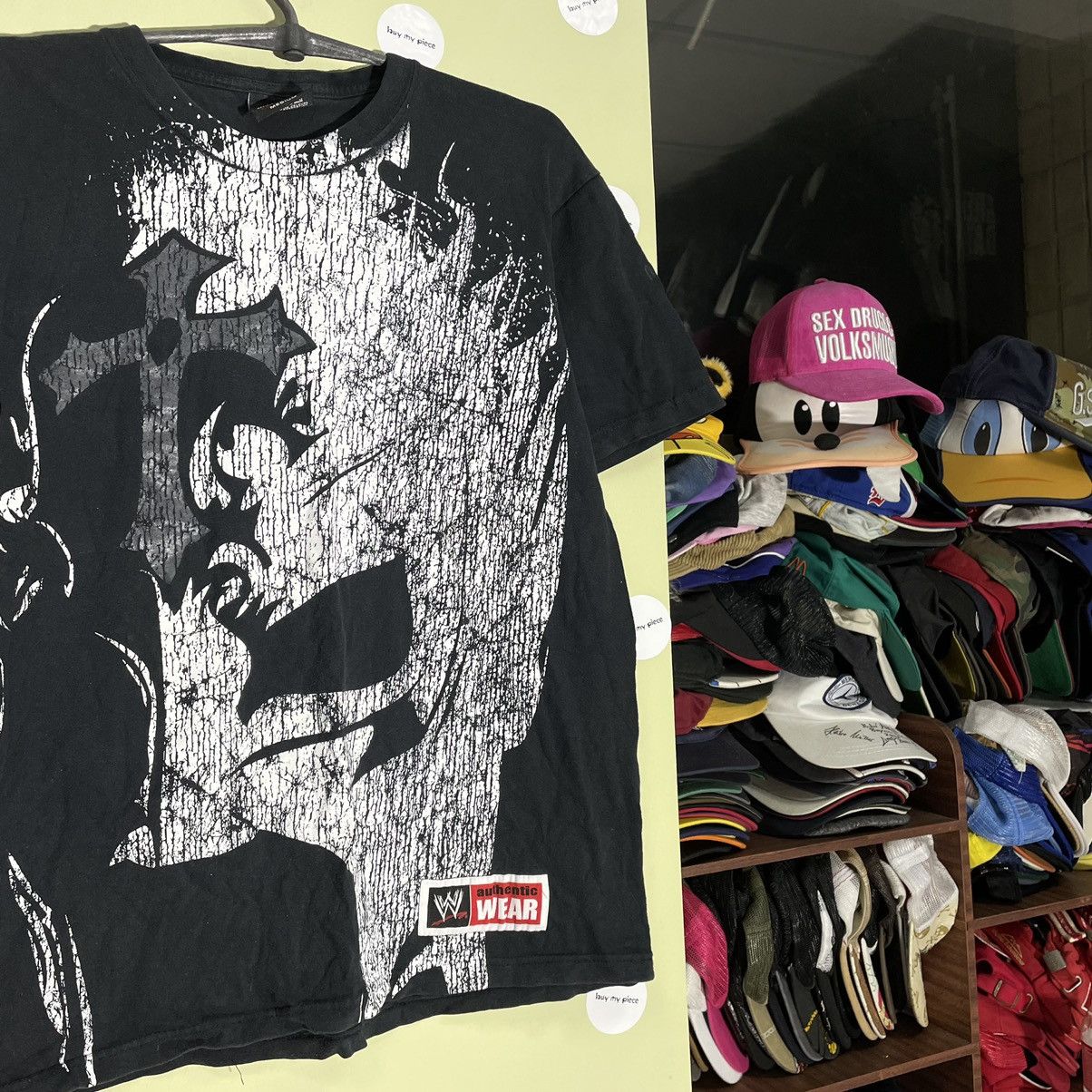 Vintage Vintage Y2K Graphic Tee Thrashed Face Print Grunge Tapered M Size US M / EU 48-50 / 2 - 1 Thumbnail
