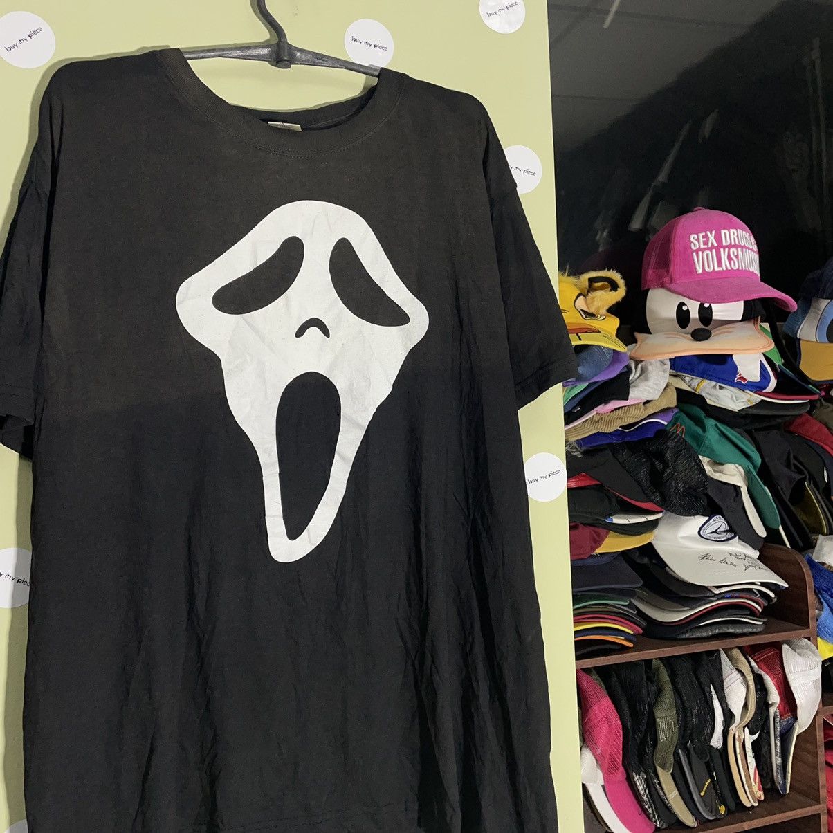 Vintage Vintage Y2K Scream Ghost Face Horror Graphic Tee Grunge XXL Size US XXL / EU 58 / 5 - 5 Thumbnail