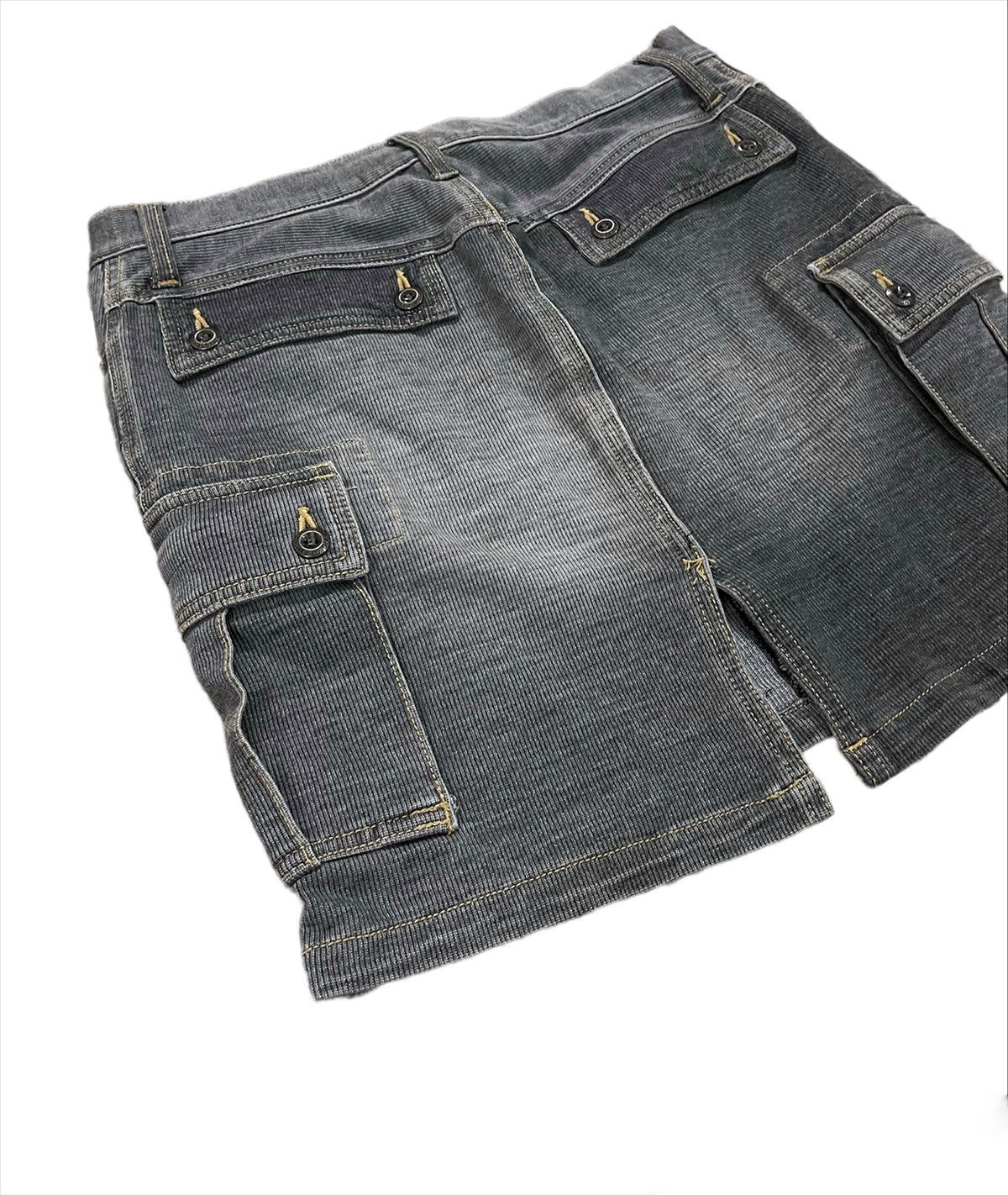Hysteric Glamour × Japanese Brand Vintage Hysteric Glamour Grey Mini Skirt Size 30" / US 8 / IT 44 - 4 Thumbnail