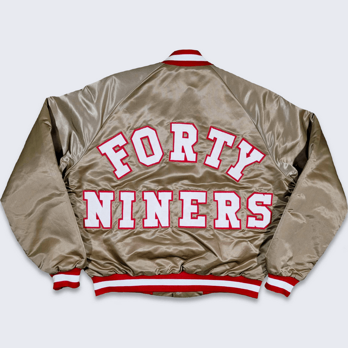 Vintage San Francisco 49ers Vintage 80s Chalk Line Satin Jacket | Grailed