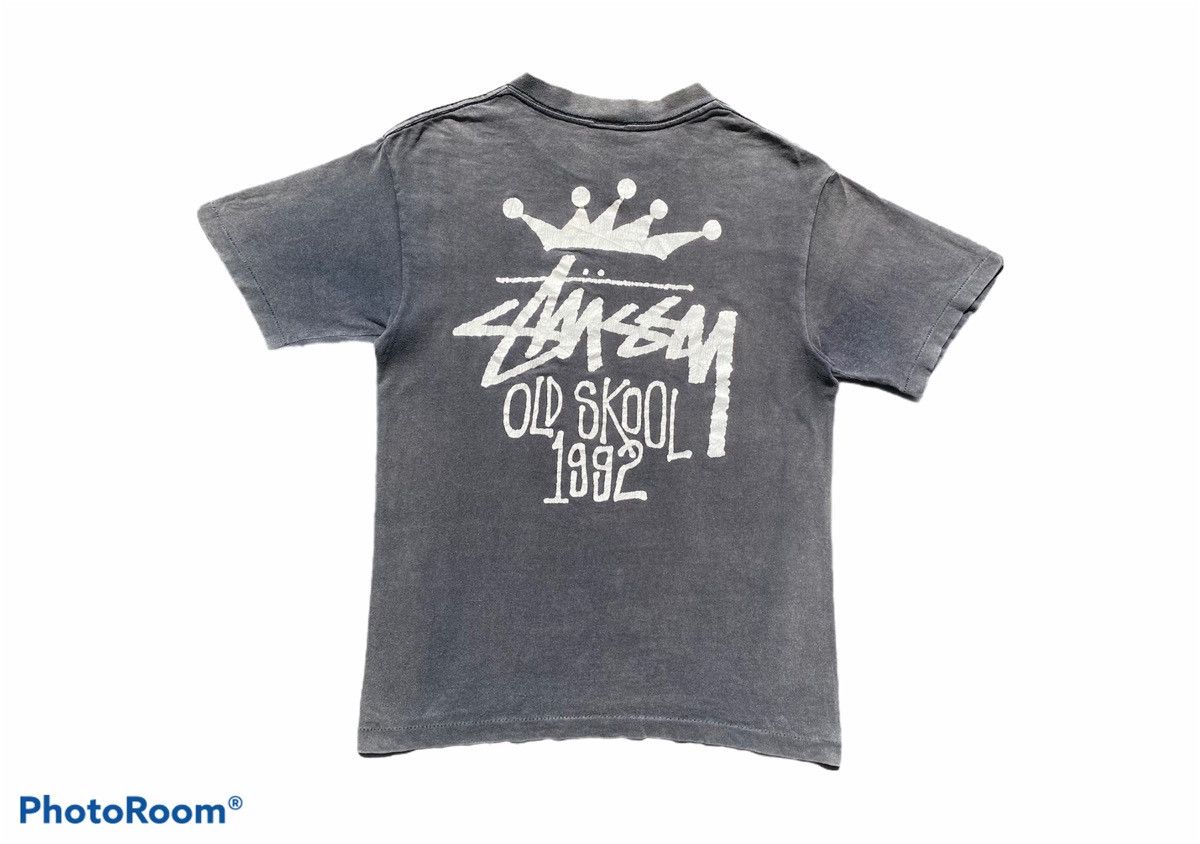 Stussy × Vintage RARE Vintage 90s Stussy Deluxe Crown Center