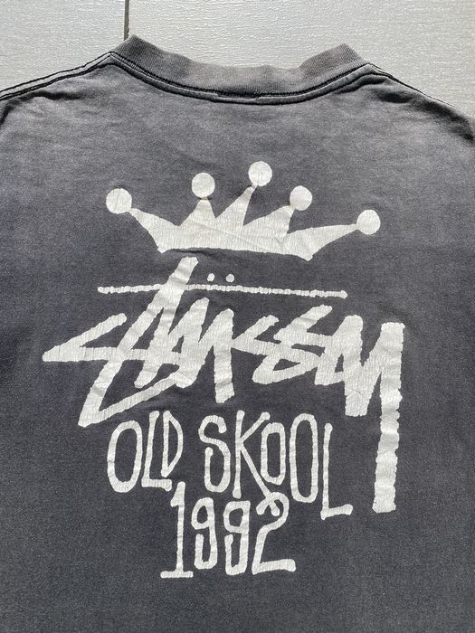 Vintage 💥RARE💥True Vintage 90s OG STÜSSY “OLD SKOOL” 1992 Crown