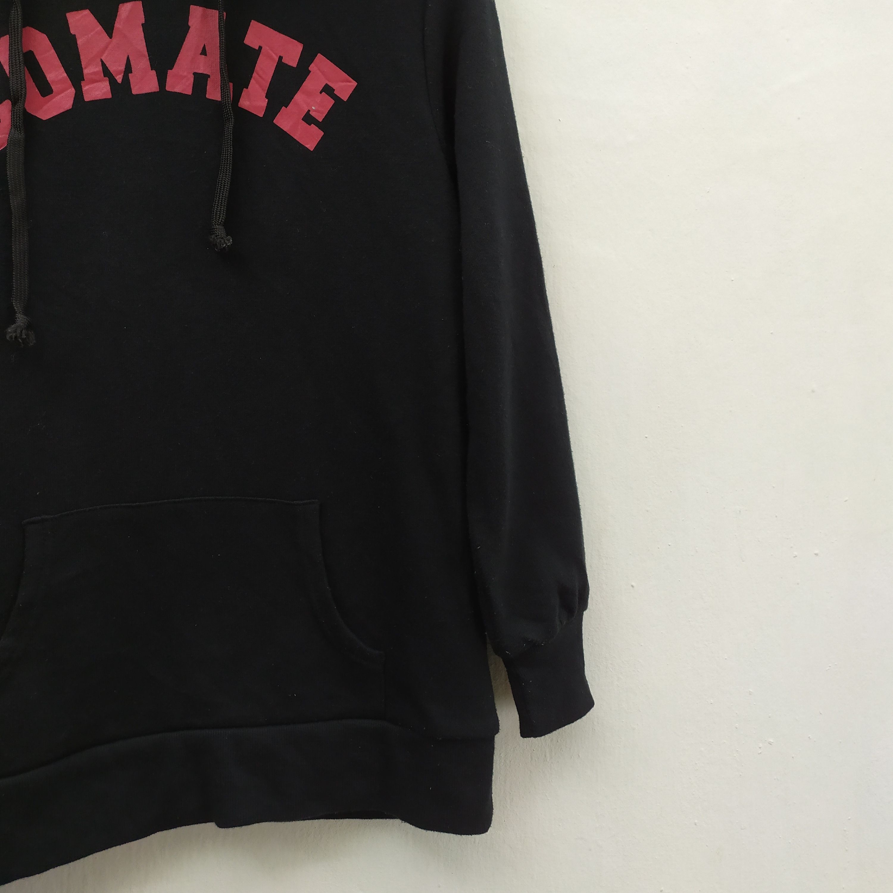 Japanese Brand PAISIBLE COMATE BLACK SWEATSHIRT HOODIE Size US L / EU 52-54 / 3 - 2 Thumbnail
