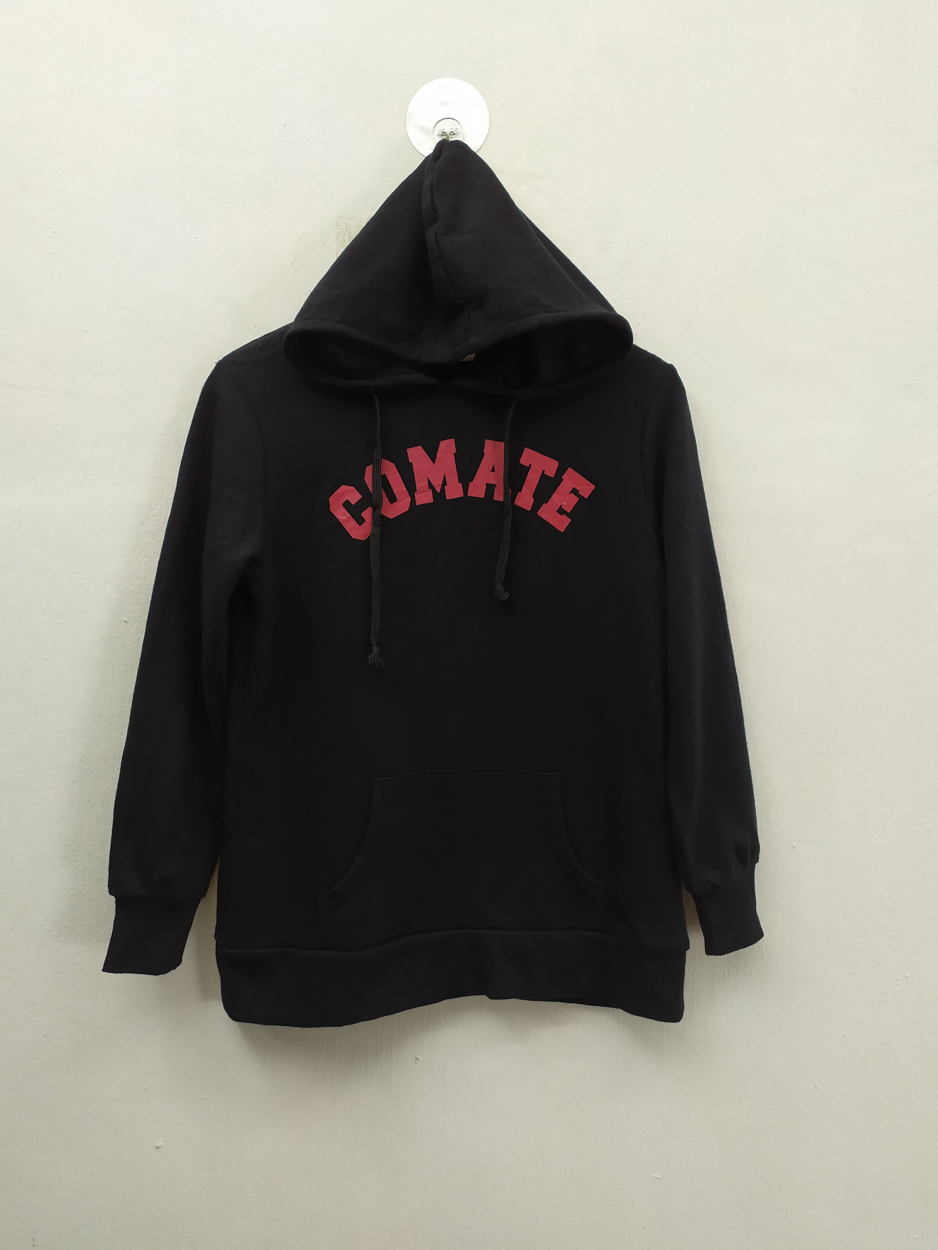 Japanese Brand PAISIBLE COMATE BLACK SWEATSHIRT HOODIE Size US L / EU 52-54 / 3 - 1 Thumbnail