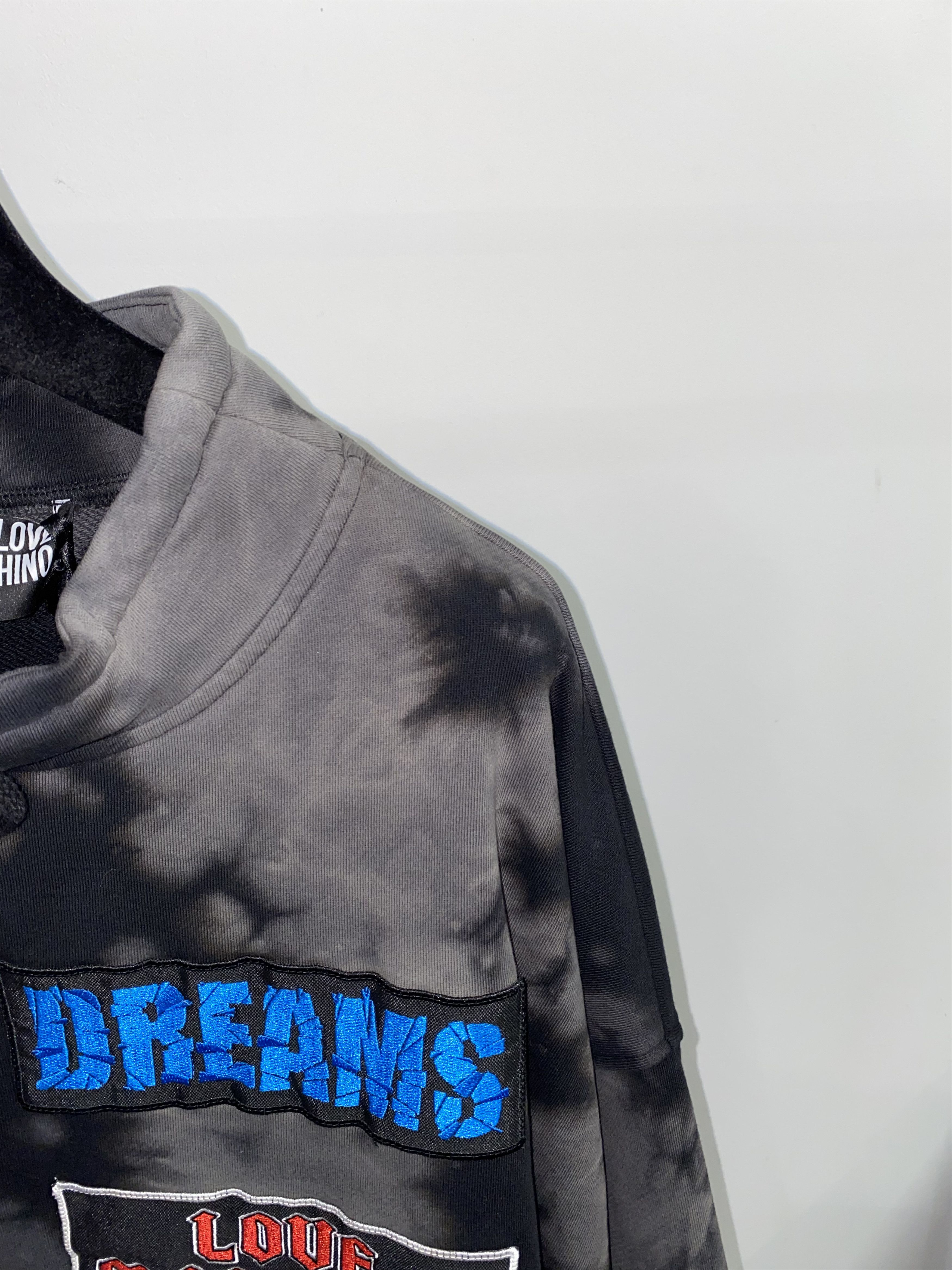 Moschino DSWT! Moschino Tie Dye Patched Turtleneck Crewneck Size US L / EU 52-54 / 3 - 4 Thumbnail