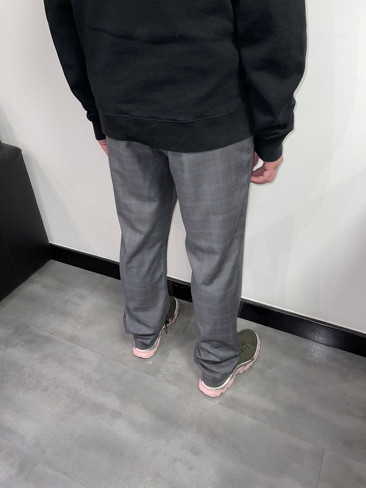 Valentino Valentino Checkered Wool Gray Casual Pants Size US 36 / EU 52 - 5 Thumbnail