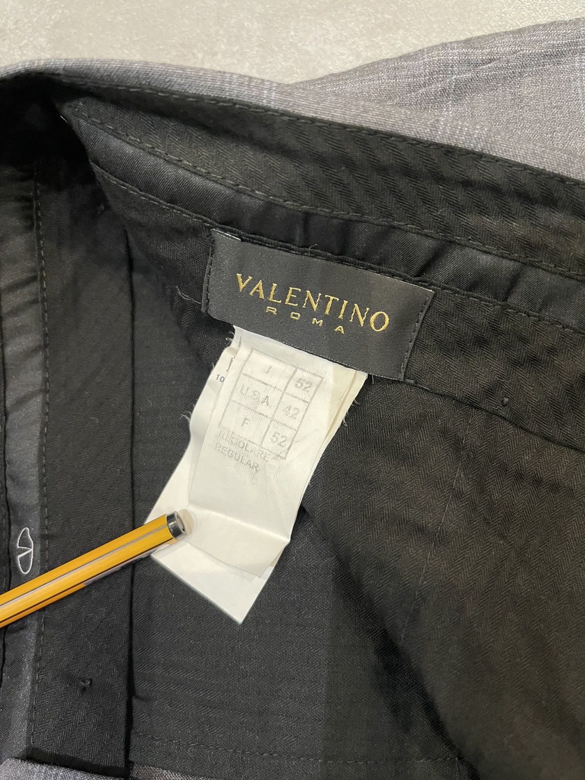 Valentino Valentino Checkered Wool Gray Casual Pants Size US 36 / EU 52 - 13 Thumbnail