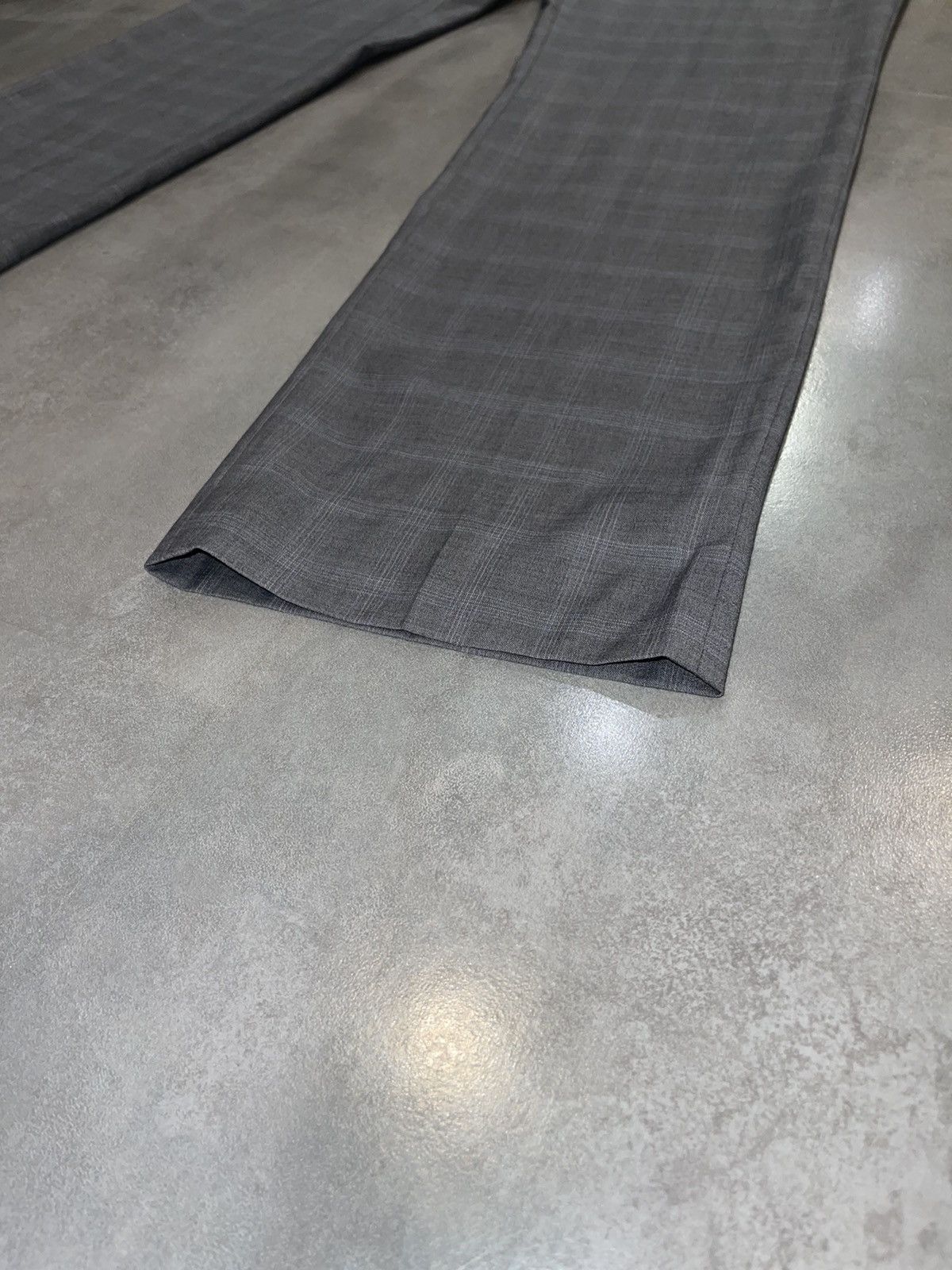 Valentino Valentino Checkered Wool Gray Casual Pants Size US 36 / EU 52 - 10 Thumbnail