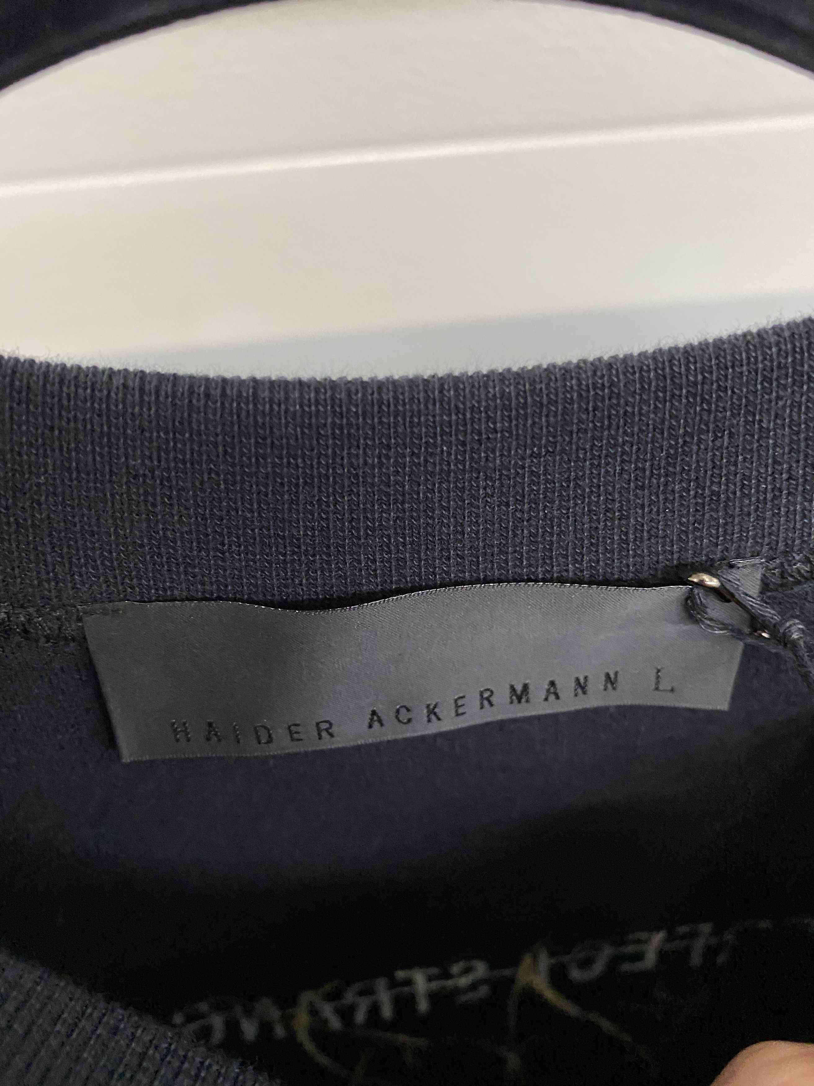 Haider Ackermann XL, L, M, S, XS Perfect Stranger Oversized Sweatshirt Size US L / EU 52-54 / 3 - 8 Thumbnail